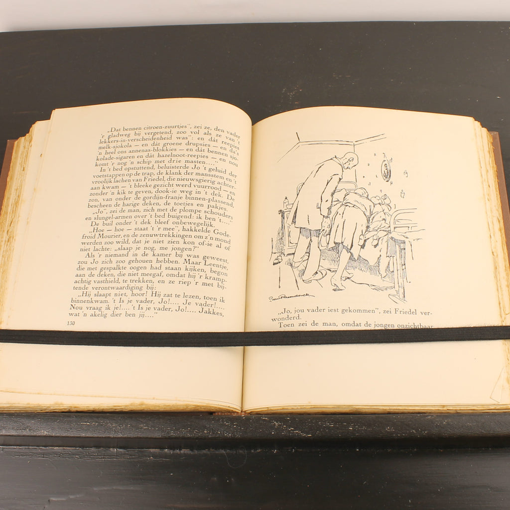 Vuurvlindertje - Herman Heijermans - Geïllustreerd Boek - Van Holkema & Warendorf Amsterdam