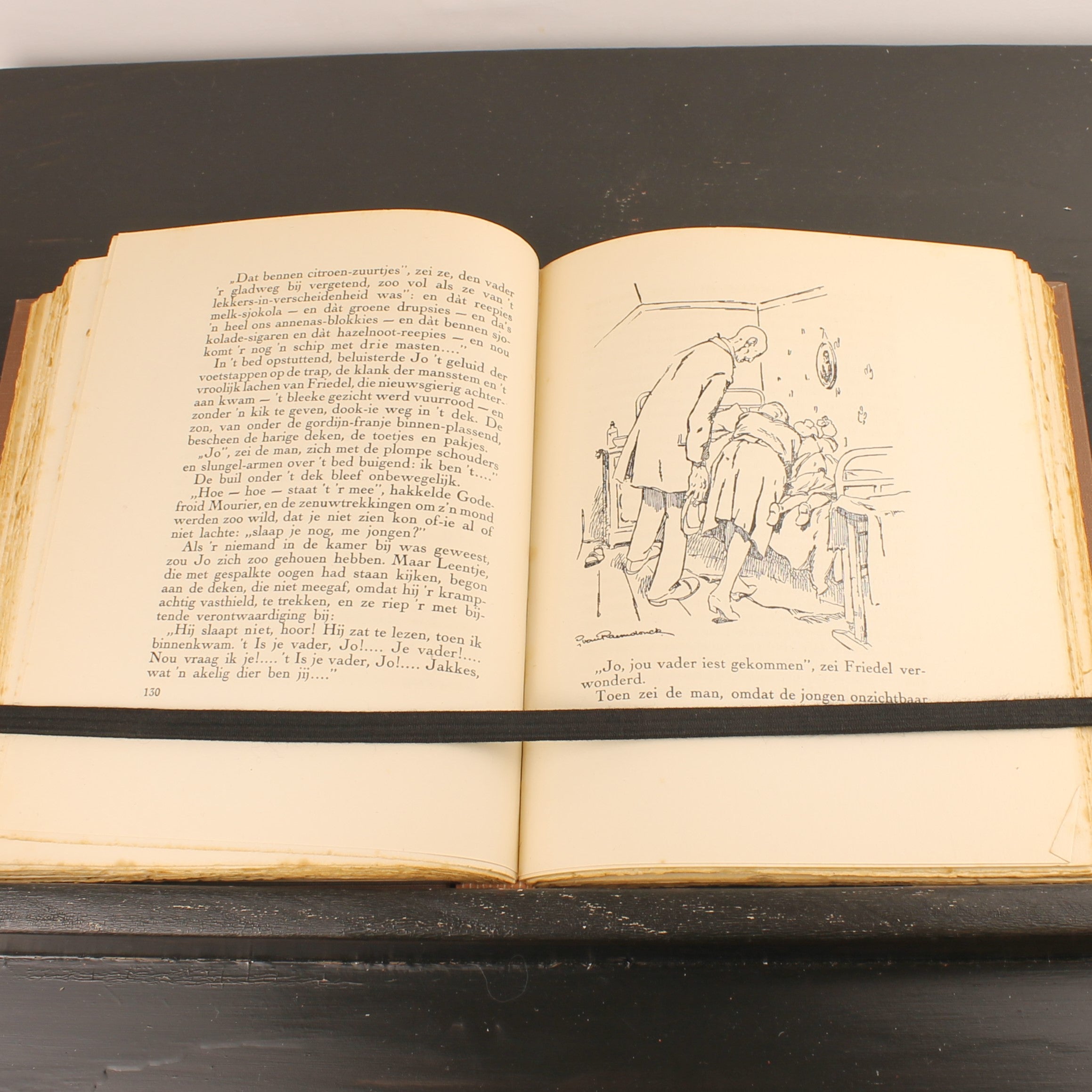 Vuurvlindertje - Herman Heijermans - Geïllustreerd Boek - Van Holkema & Warendorf Amsterdam