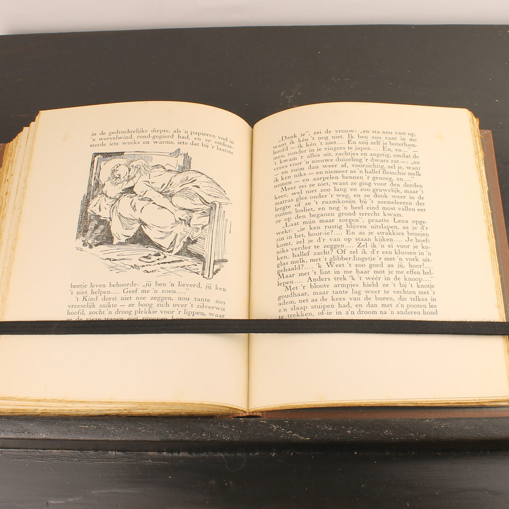 Vuurvlindertje - Herman Heijermans - Geïllustreerd Boek - Van Holkema & Warendorf Amsterdam