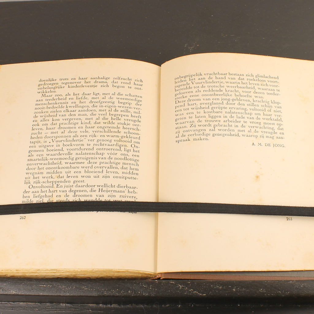 Vuurvlindertje - Herman Heijermans - Geïllustreerd Boek - Van Holkema & Warendorf Amsterdam