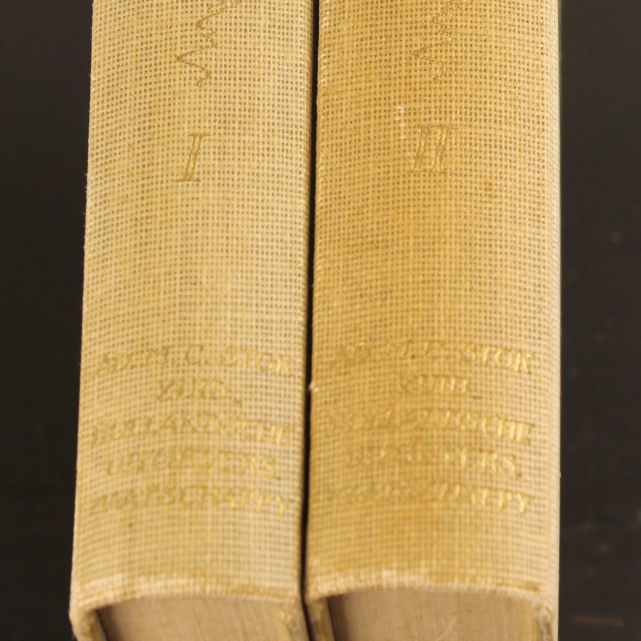 En de Zon Ging Onder (2 Delen) - Marguerite Steen - Boekenset met Illustraties van Anton Pieck - ca. 1930 Den Haag