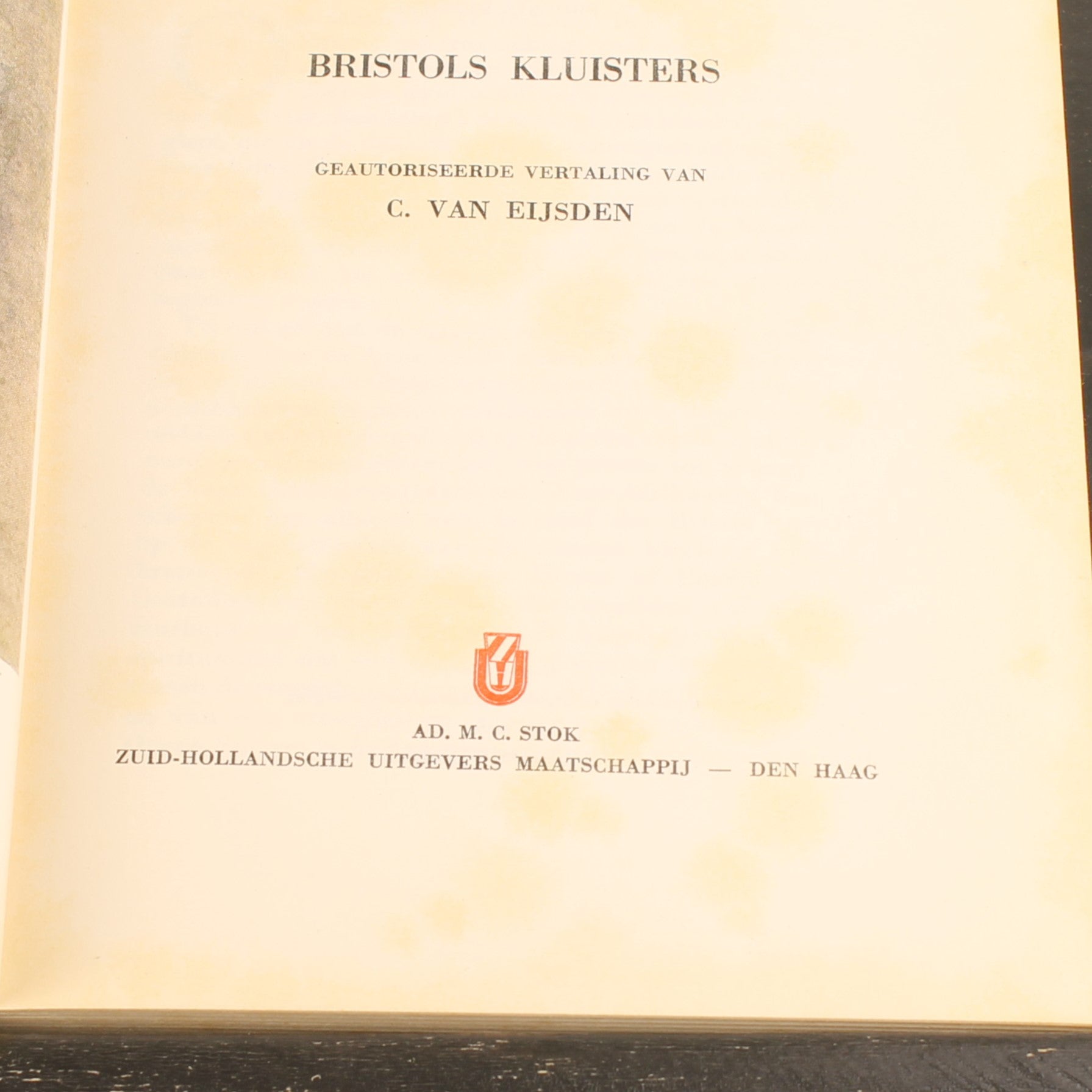 En de Zon Ging Onder (2 Delen) - Marguerite Steen - Boekenset met Illustraties van Anton Pieck - ca. 1930 Den Haag