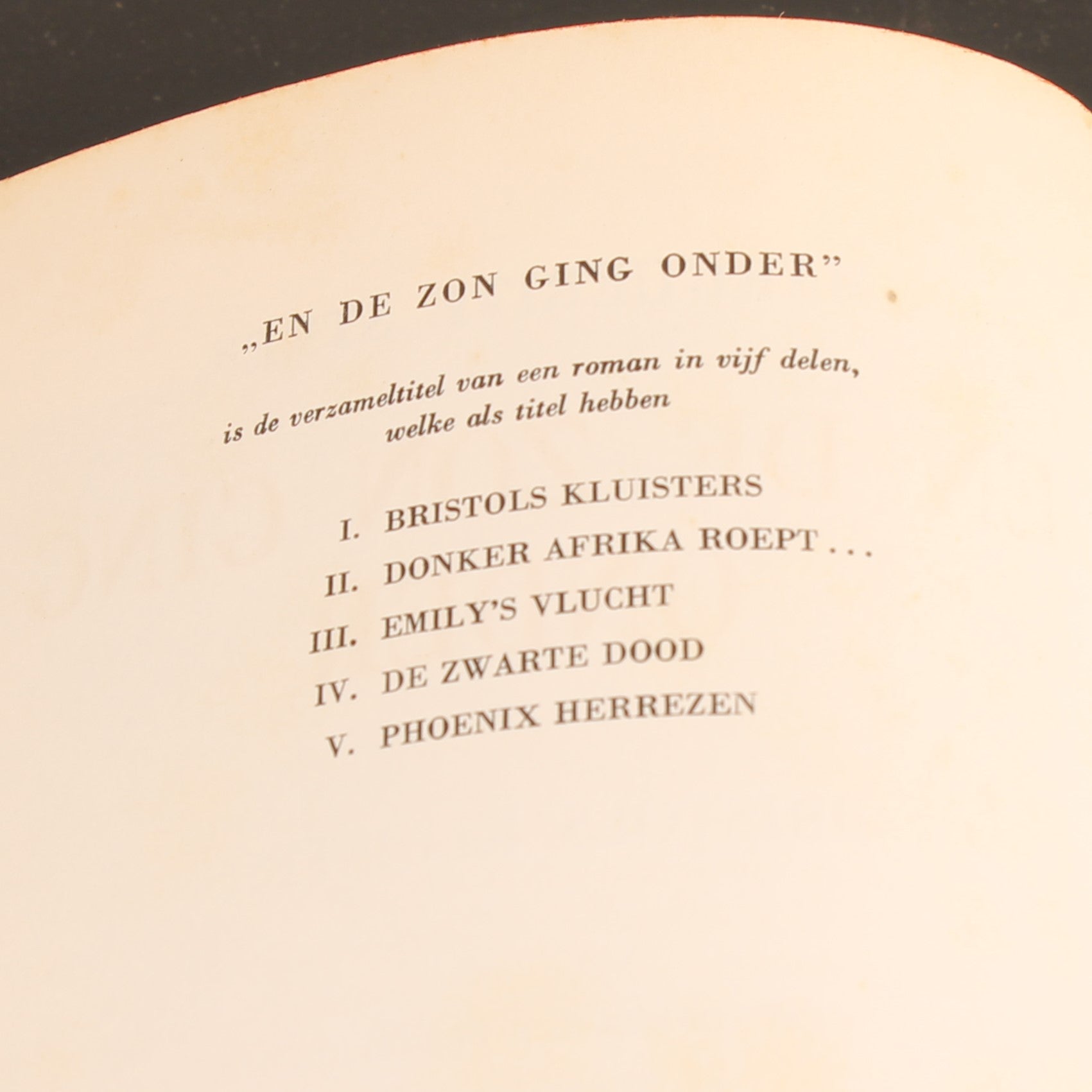 En de Zon Ging Onder (2 Delen) - Marguerite Steen - Boekenset met Illustraties van Anton Pieck - ca. 1930 Den Haag
