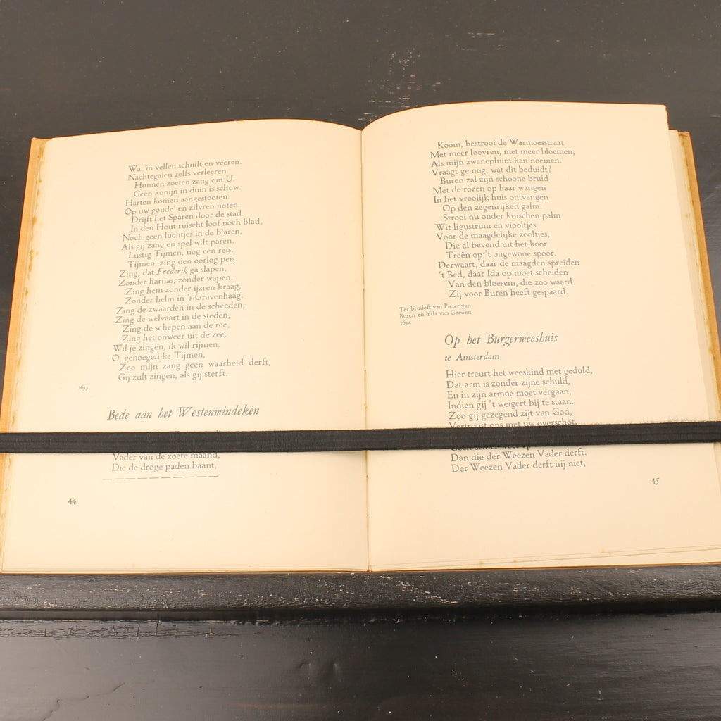 Joost van den Vondel – In zijn Lof, Klacht, Toorn, Scherts en Schimp - Wereldbibliotheek Amsterdam 1937