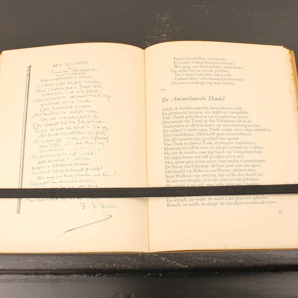 Joost van den Vondel – In zijn Lof, Klacht, Toorn, Scherts en Schimp - Wereldbibliotheek Amsterdam 1937