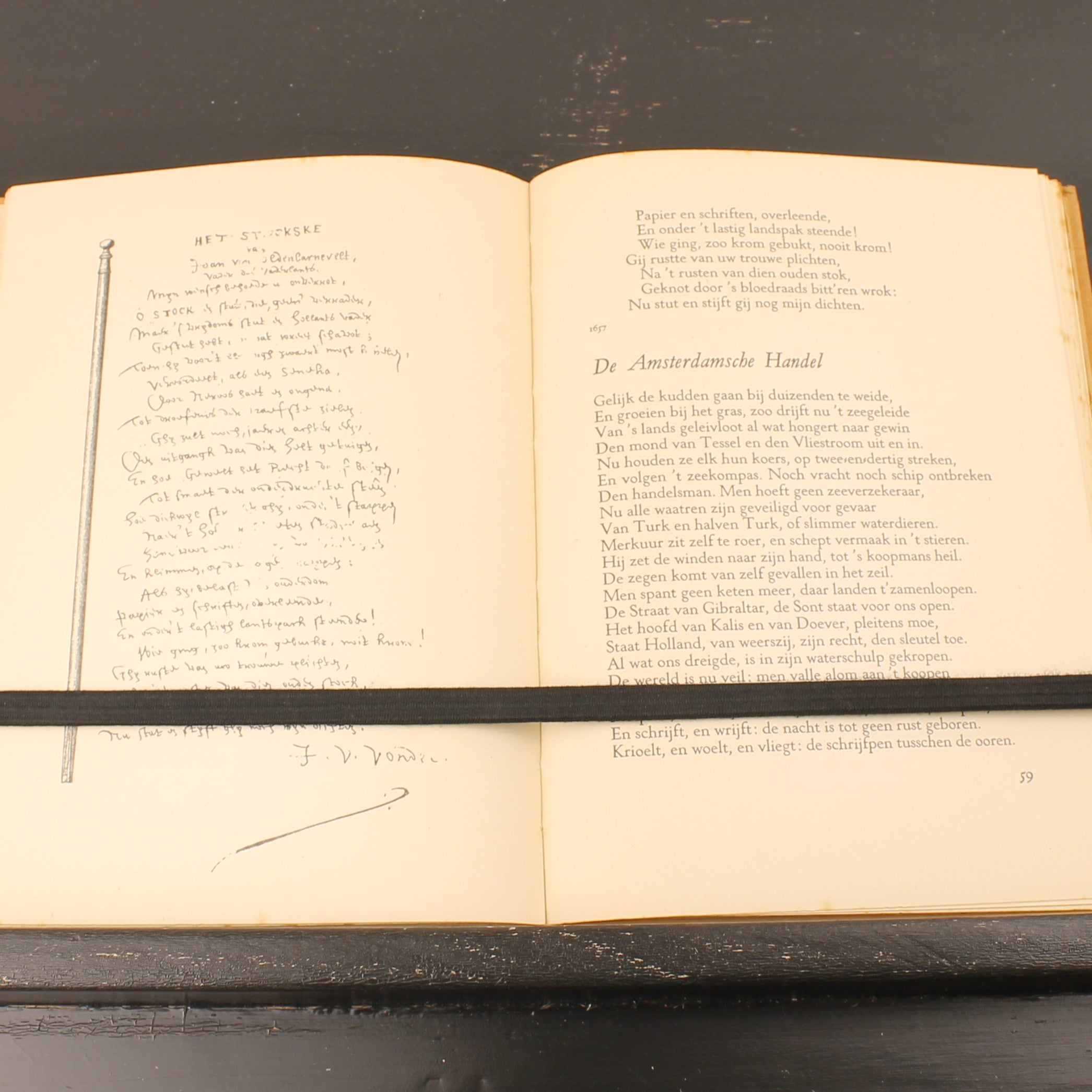Joost van den Vondel – In zijn Lof, Klacht, Toorn, Scherts en Schimp - Wereldbibliotheek Amsterdam 1937
