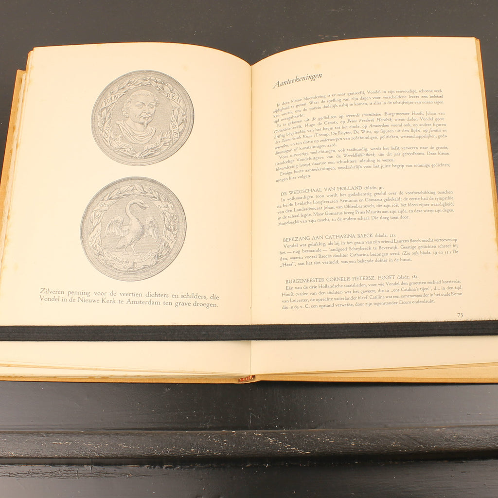 Joost van den Vondel – In zijn Lof, Klacht, Toorn, Scherts en Schimp - Wereldbibliotheek Amsterdam 1937