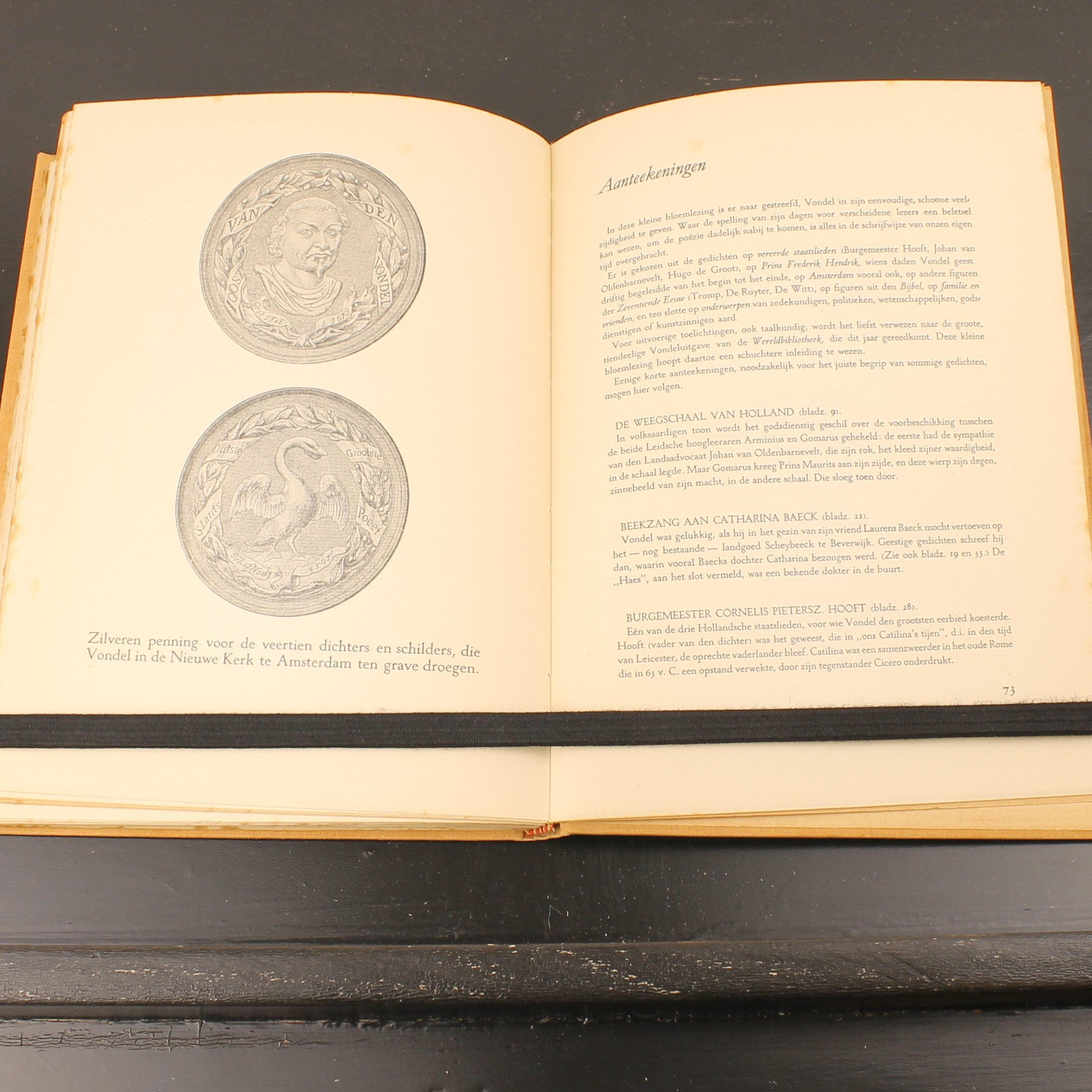 Joost van den Vondel – In zijn Lof, Klacht, Toorn, Scherts en Schimp - Wereldbibliotheek Amsterdam 1937