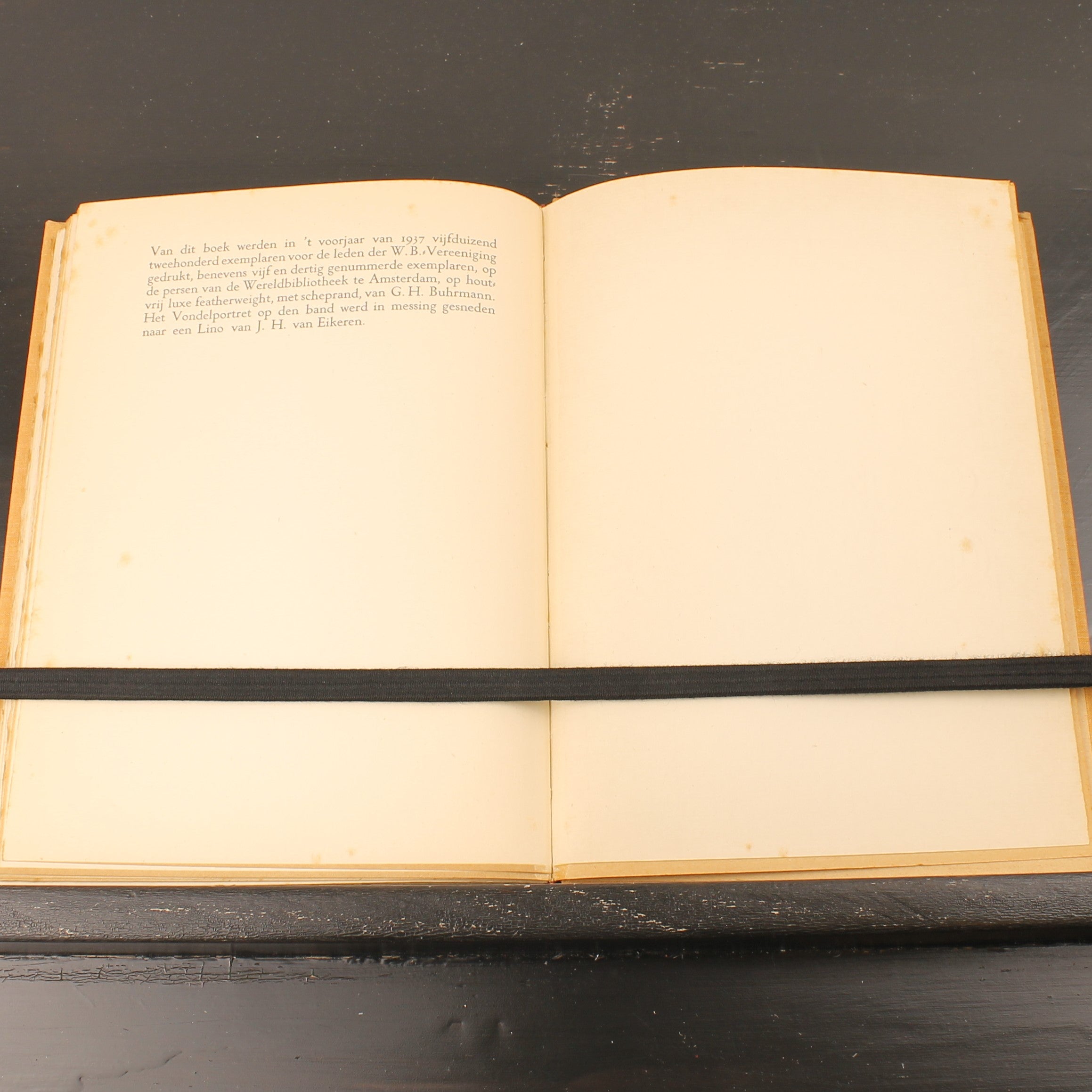 Joost van den Vondel – In zijn Lof, Klacht, Toorn, Scherts en Schimp - Wereldbibliotheek Amsterdam 1937