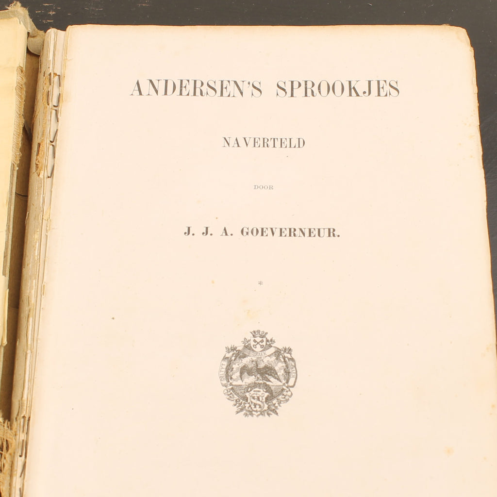 Andersen’s Sprookjes - J.J.A. Goeverneur - Sijthoff Leiden - Antiek Geïllustreerd Boek