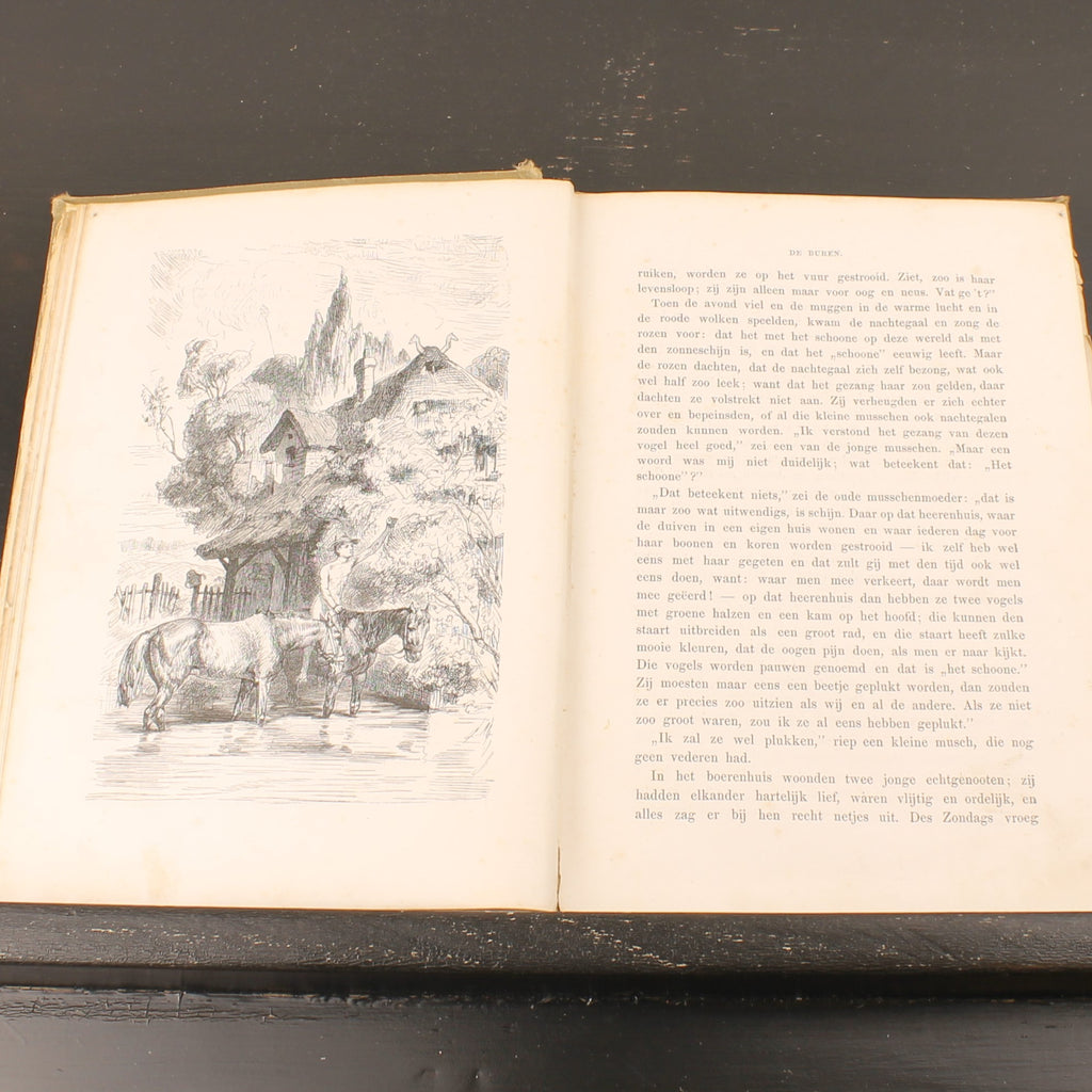 Andersen’s Sprookjes - J.J.A. Goeverneur - Sijthoff Leiden - Antiek Geïllustreerd Boek