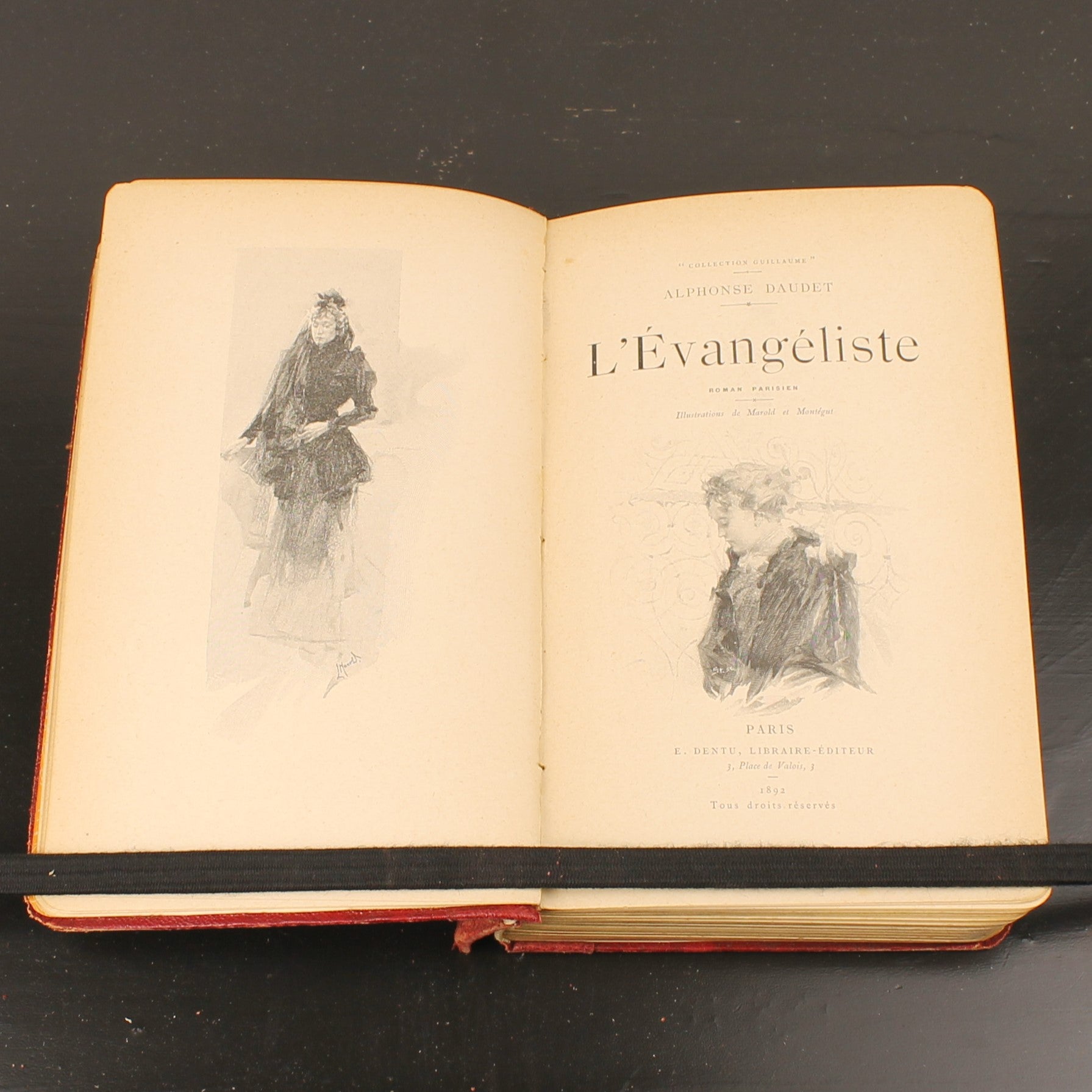 L’Évangéliste - Alphonse Daudet - Parijs 1892 - Illustraties Myrbach & Montégut