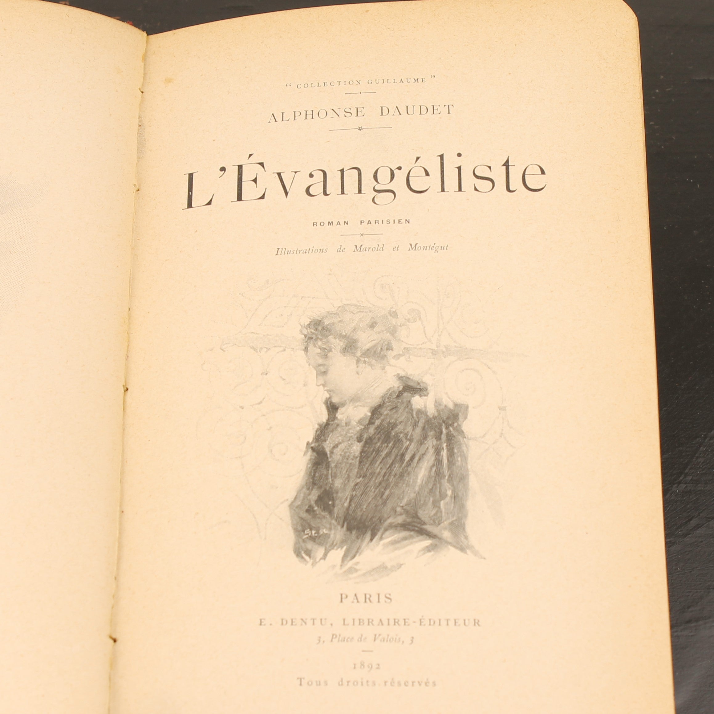 L’Évangéliste - Alphonse Daudet - Parijs 1892 - Illustraties Myrbach & Montégut