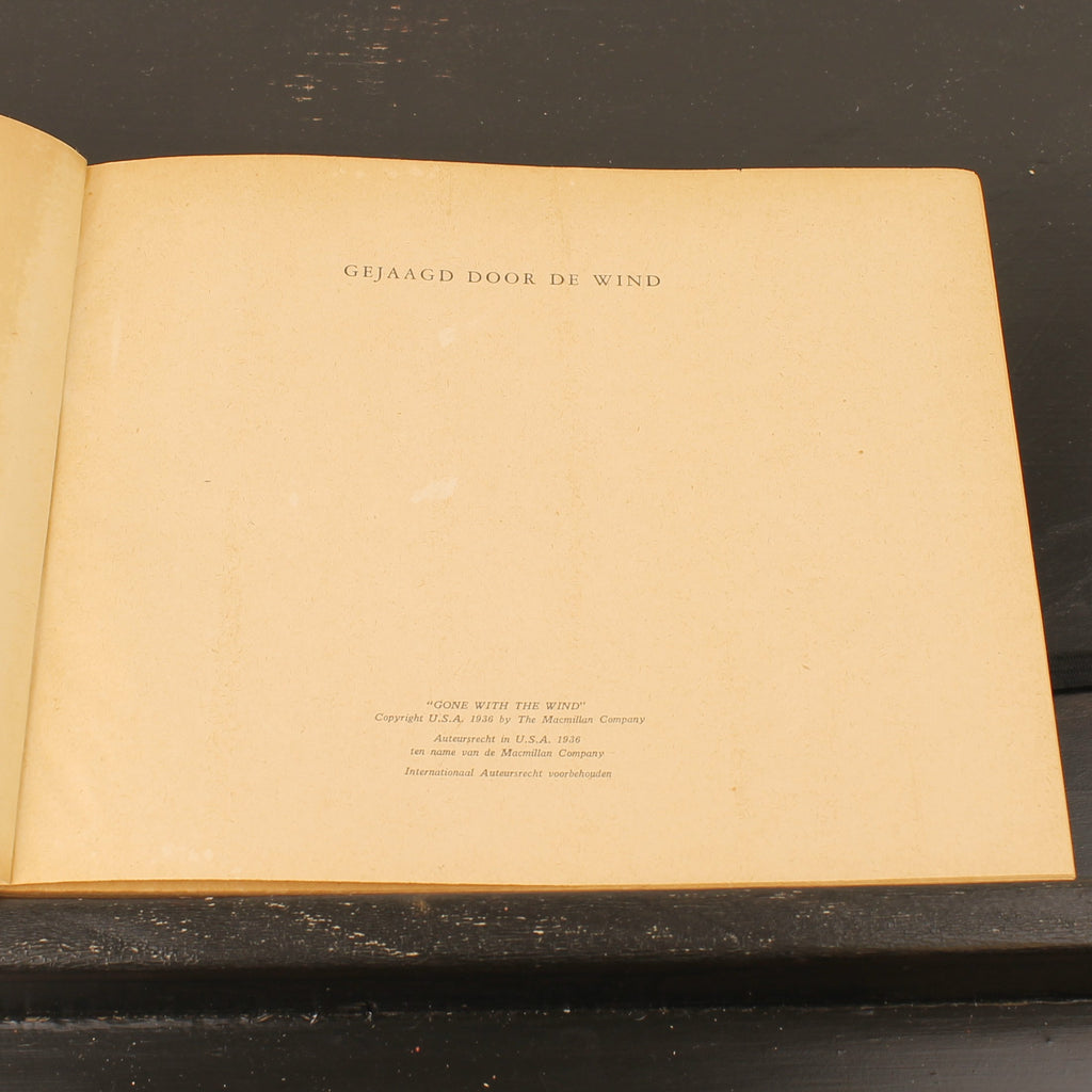 Autant en emporte le vent – Margaret Mitchell – Édition de film illustrée (env. 1940)
