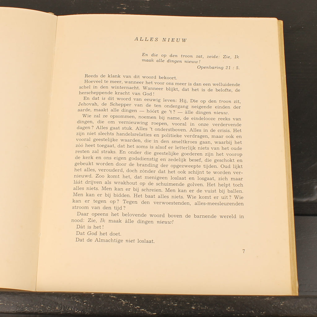 Blijdschap te allen tijd - D. J. Couvée - J. H. Kok N.V. Kampen [ca. 1945–1950]