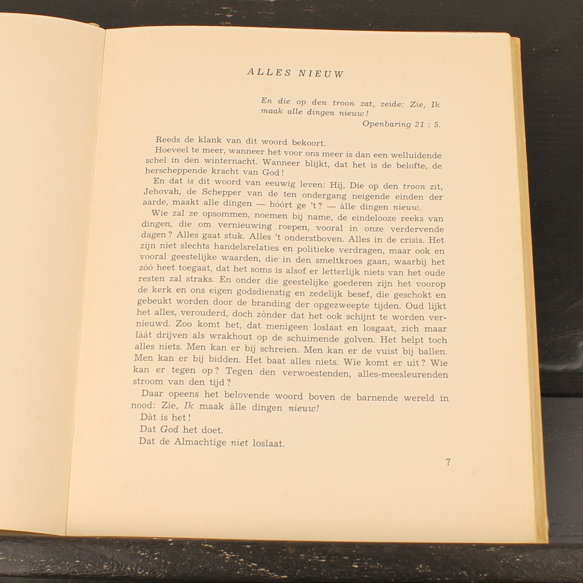 Blijdschap te allen tijd - D. J. Couvée - J. H. Kok N.V. Kampen [ca. 1945–1950]