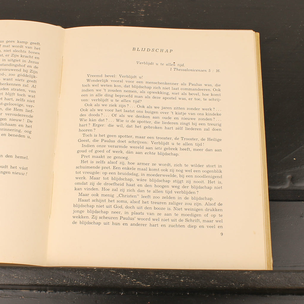 Blijdschap te allen tijd - D. J. Couvée - J. H. Kok N.V. Kampen [ca. 1945–1950]