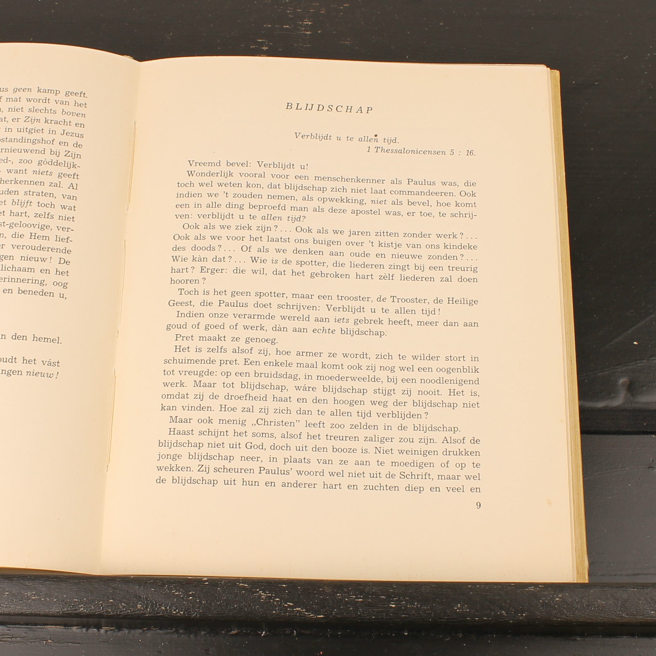 Blijdschap te allen tijd - D. J. Couvée - J. H. Kok N.V. Kampen [ca. 1945–1950]