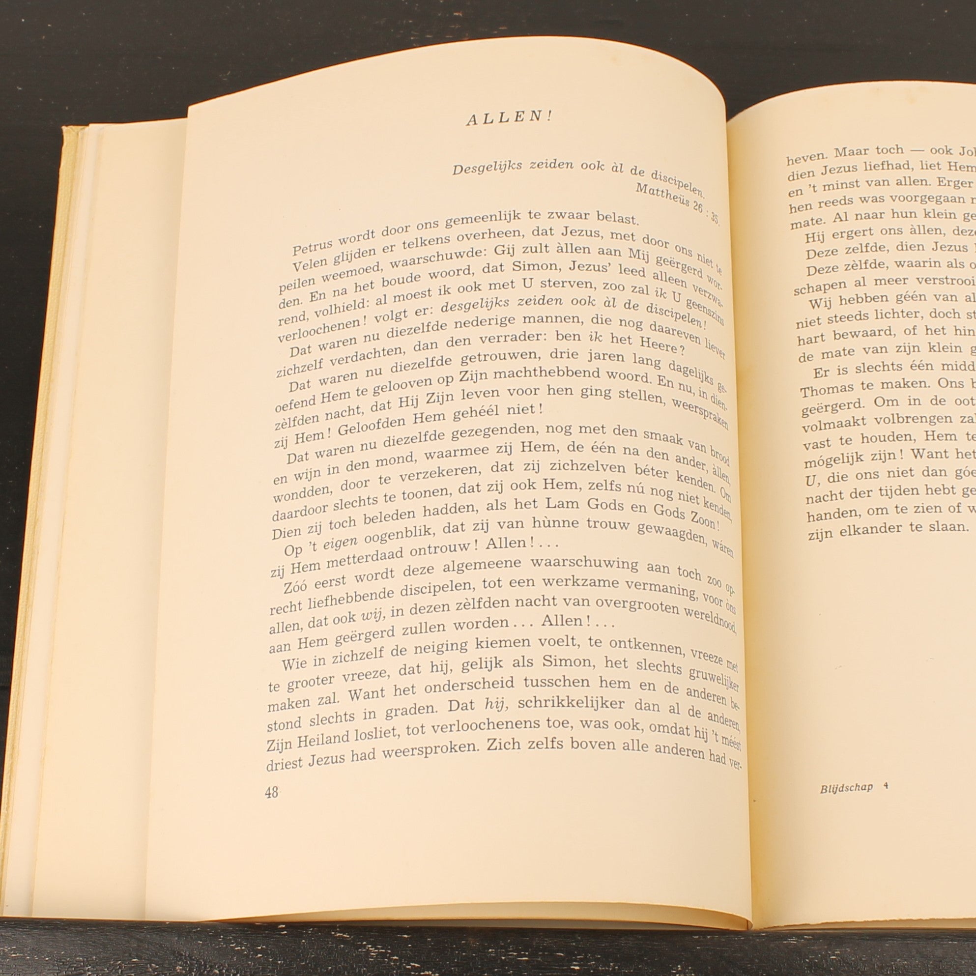 Blijdschap te allen tijd - D. J. Couvée - J. H. Kok N.V. Kampen [ca. 1945–1950]