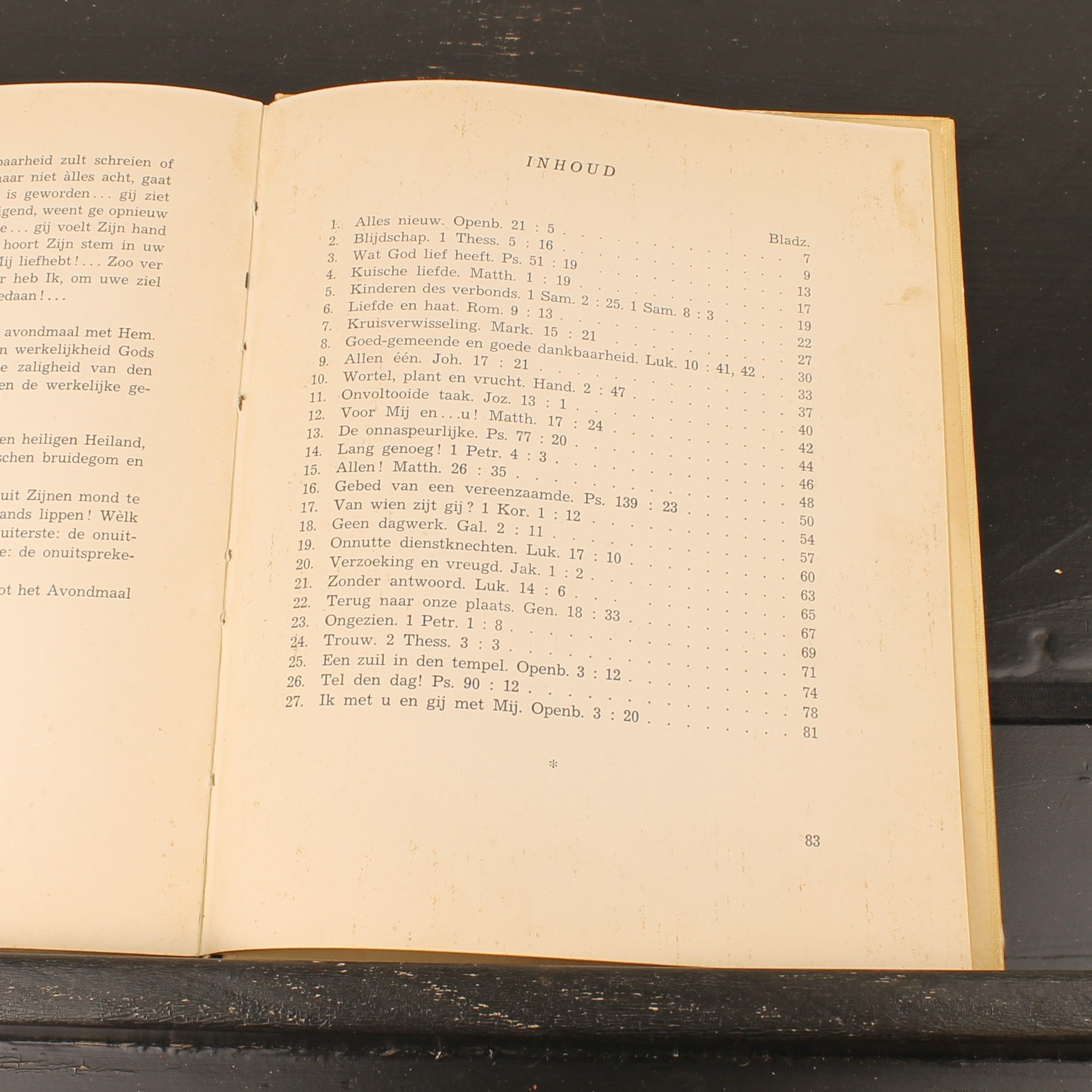 Blijdschap te allen tijd - D. J. Couvée - J. H. Kok N.V. Kampen [ca. 1945–1950]