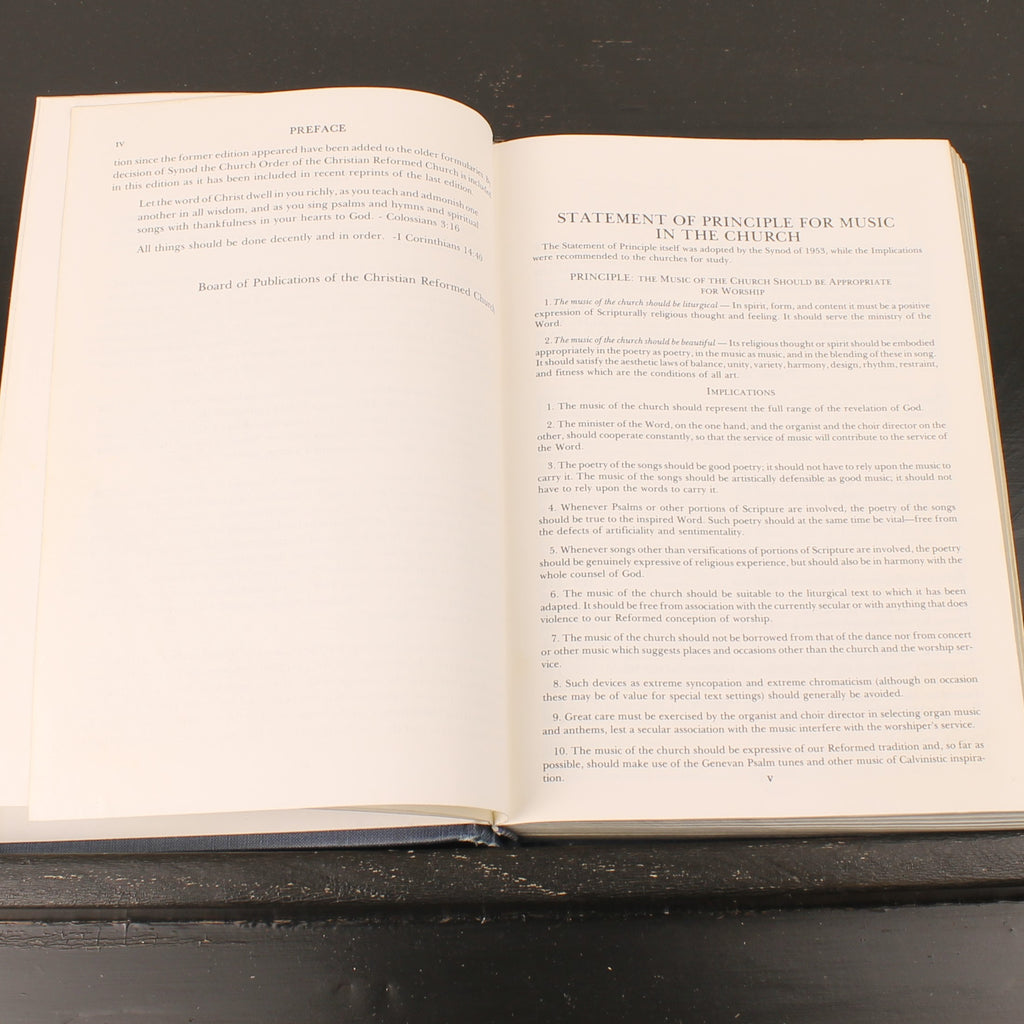 Psalter Hymnal 1976 (1984 Druk) - Christian Reformed Church - Hardcover - Grand Rapids, Michigan