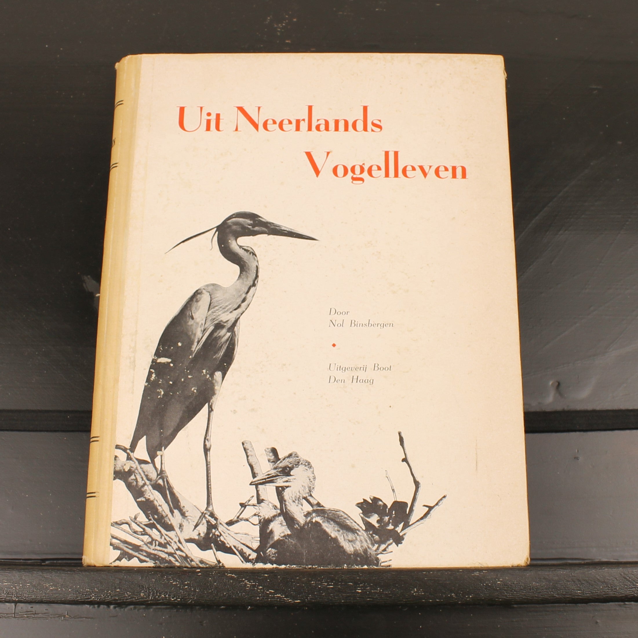 Uit Neerlands Vogelleven (1941) - Nol Binsbergen - Voorwoord Jac. P. Thijsse - Uitgeverij Boot Den Haag