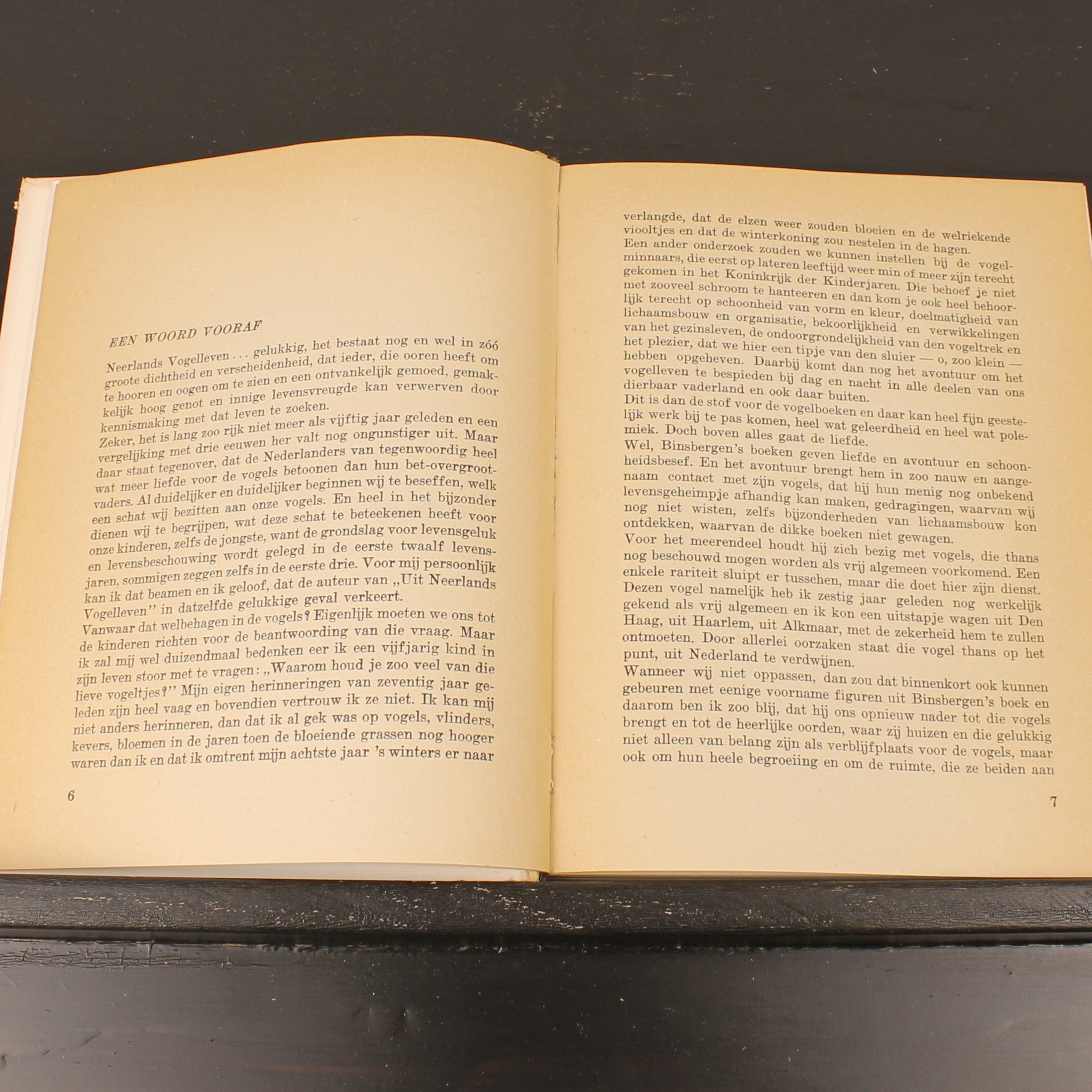 Uit Neerlands Vogelleven (1941) - Nol Binsbergen - Voorwoord Jac. P. Thijsse - Uitgeverij Boot Den Haag