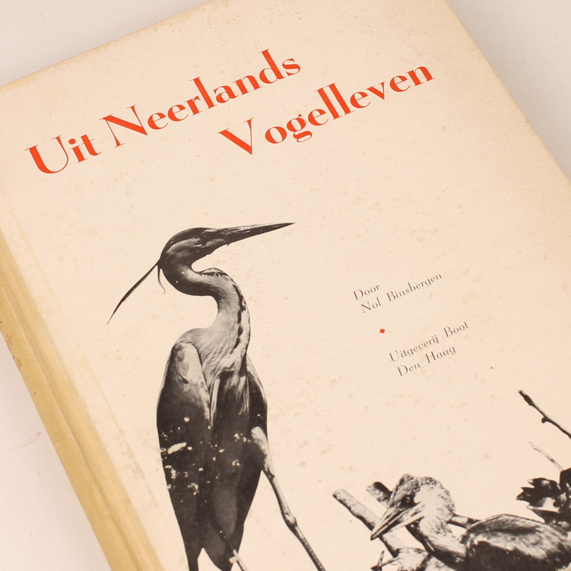Uit Neerlands Vogelleven (1941) - Nol Binsbergen - Voorwoord Jac. P. Thijsse - Uitgeverij Boot Den Haag