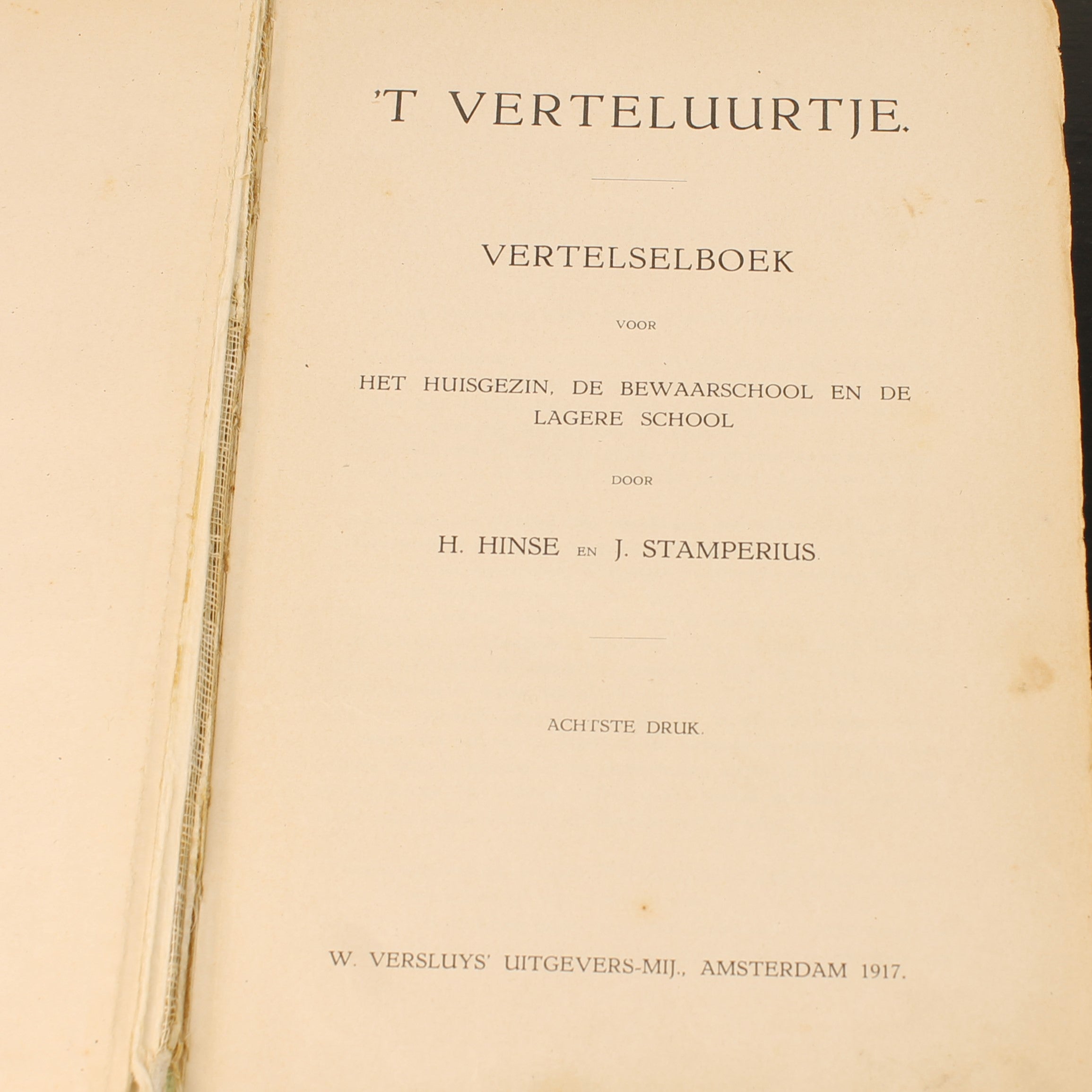 ‘t Verteluurtje (1917) - H. Hinse & J. Stamperius - W. Versluys Amsterdam