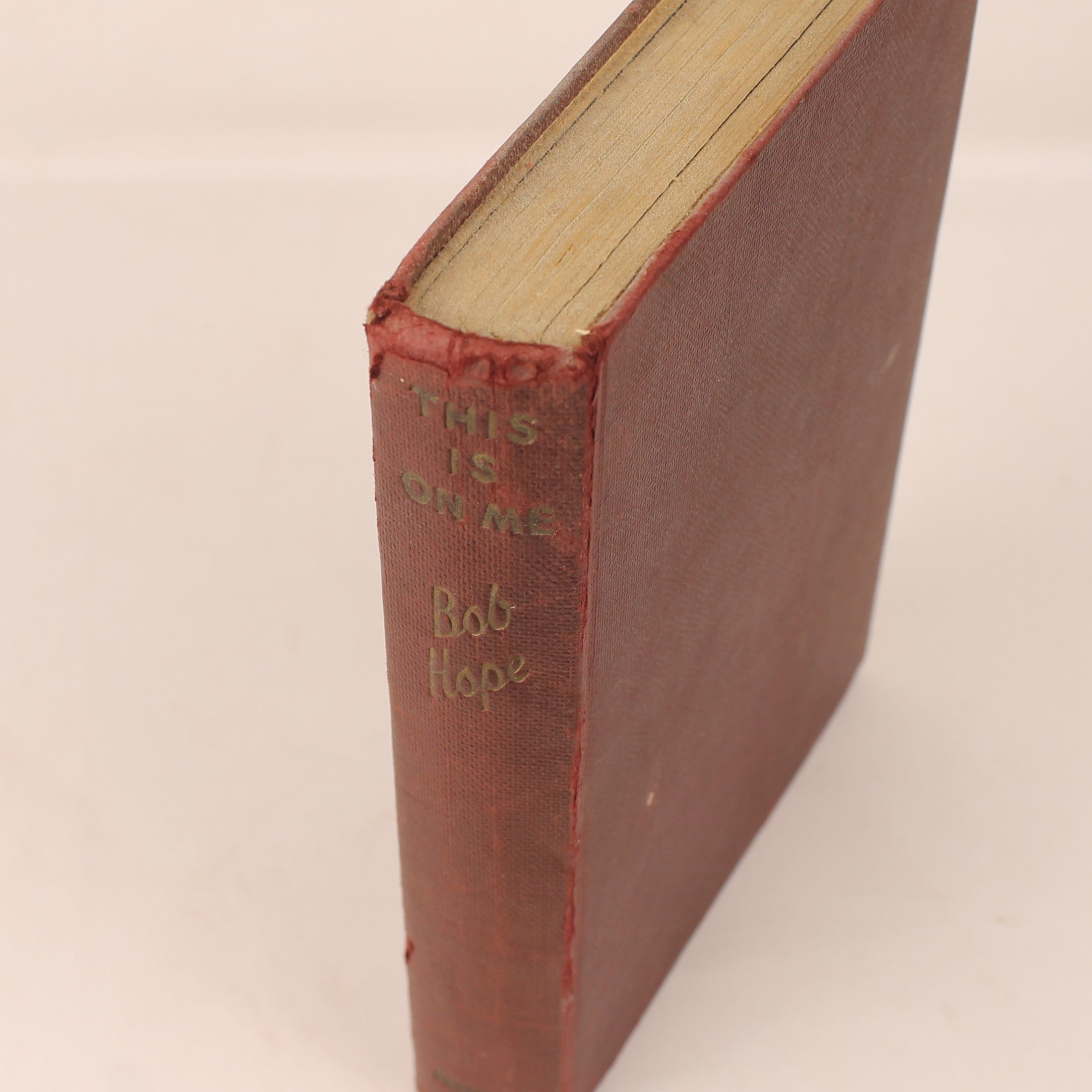 Bob Hope Boek ‘This Is On Me’ (1954) – RAF Library Eindhoven / NAAFI Provenance