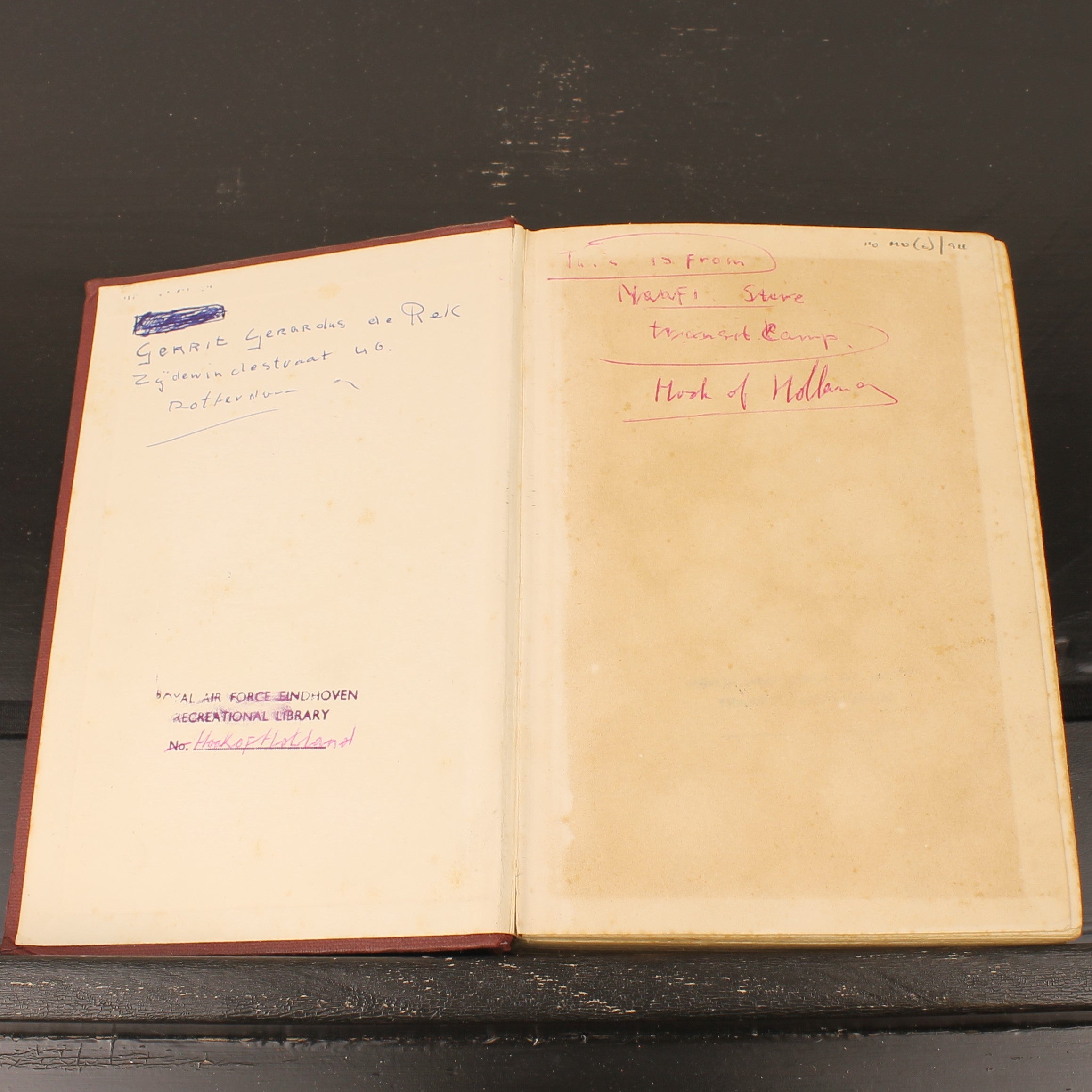 Bob Hope Boek ‘This Is On Me’ (1954) – RAF Library Eindhoven / NAAFI Provenance