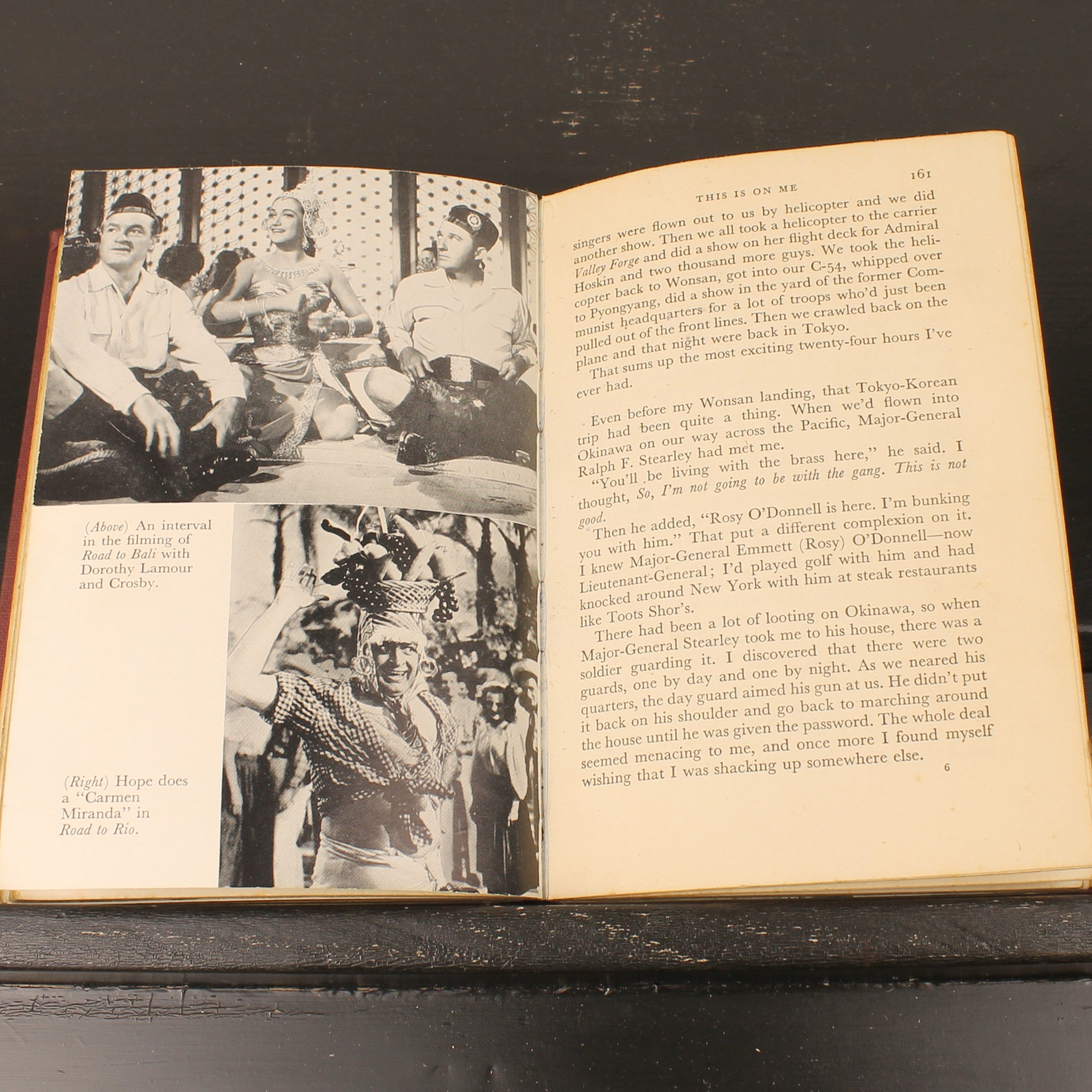 Bob Hope Boek ‘This Is On Me’ (1954) – RAF Library Eindhoven / NAAFI Provenance