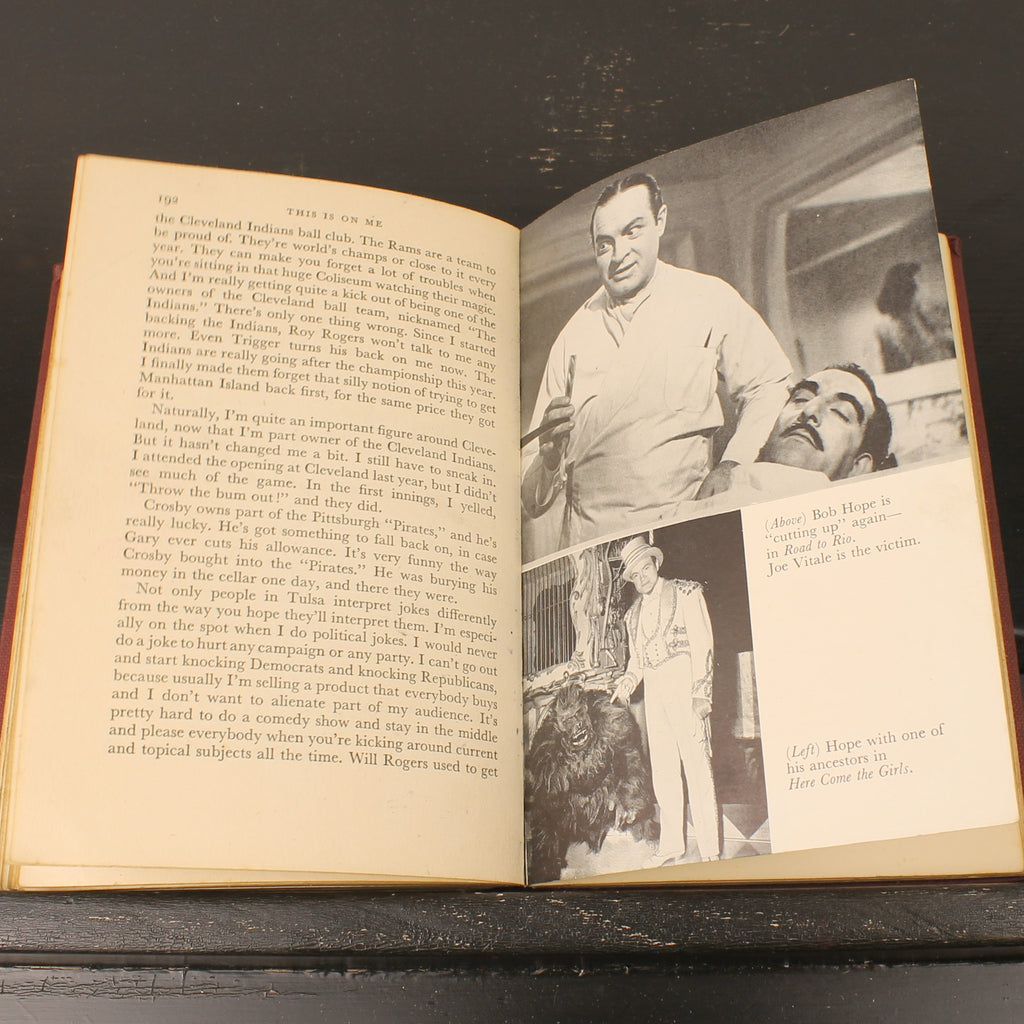 Bob Hope Boek ‘This Is On Me’ (1954) – RAF Library Eindhoven / NAAFI Provenance