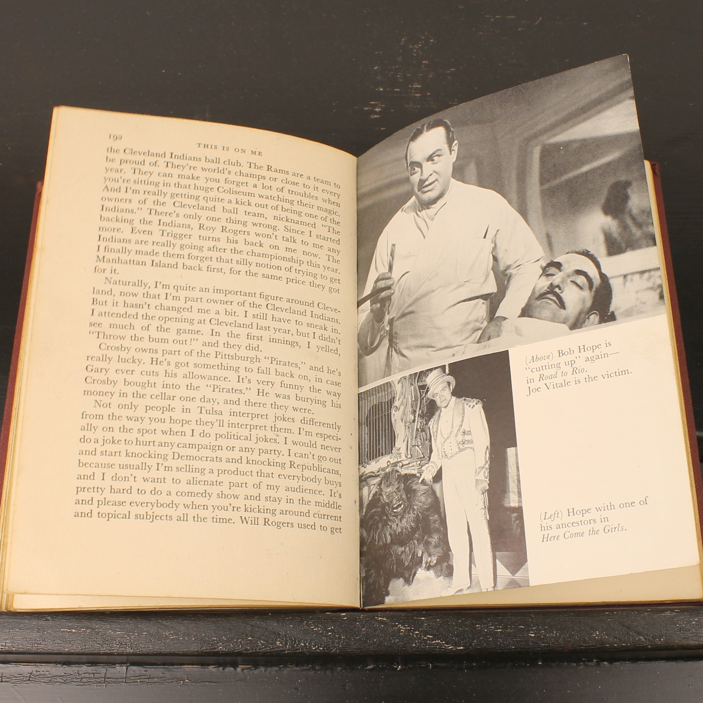Bob Hope Boek ‘This Is On Me’ (1954) – RAF Library Eindhoven / NAAFI Provenance