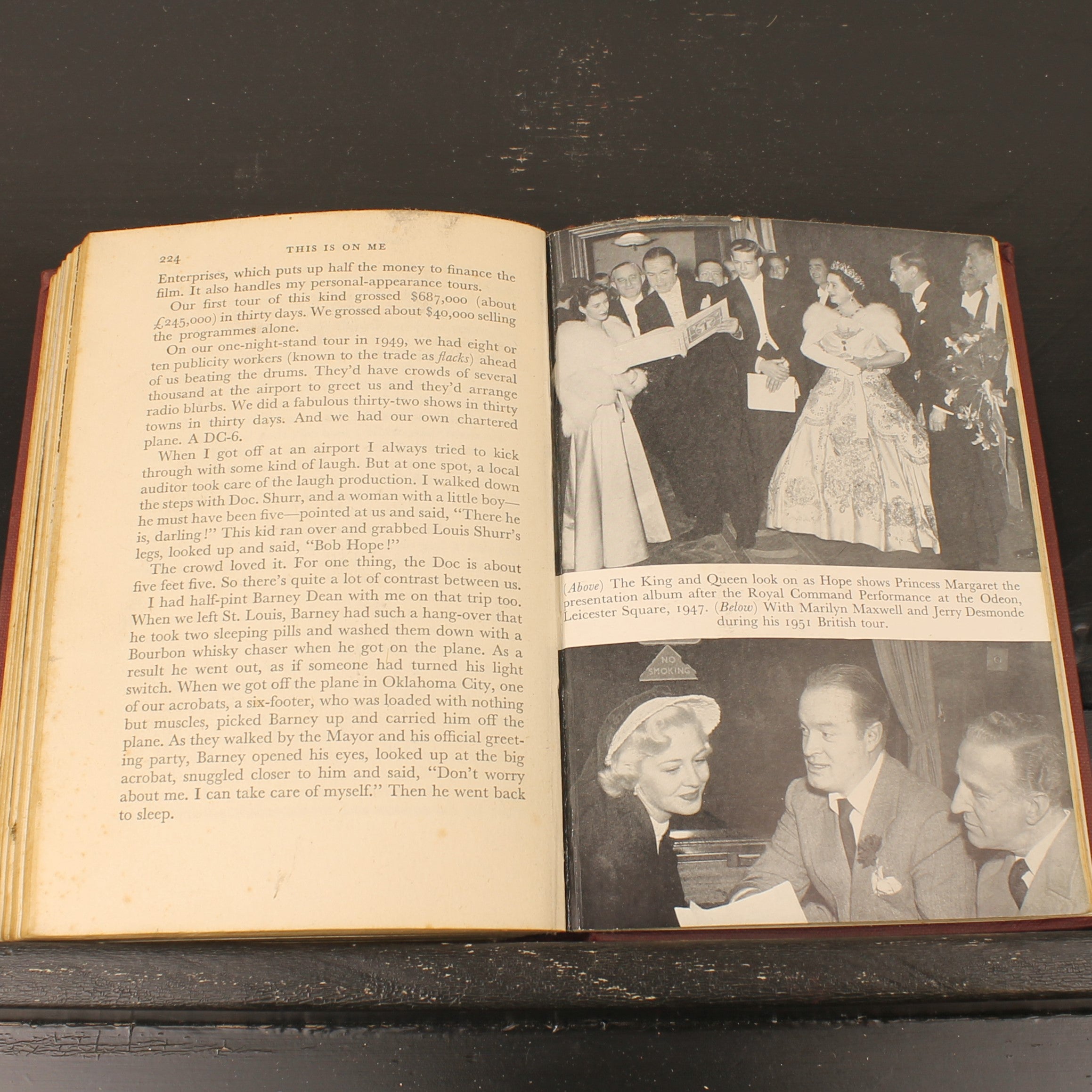 Bob Hope Boek ‘This Is On Me’ (1954) – RAF Library Eindhoven / NAAFI Provenance