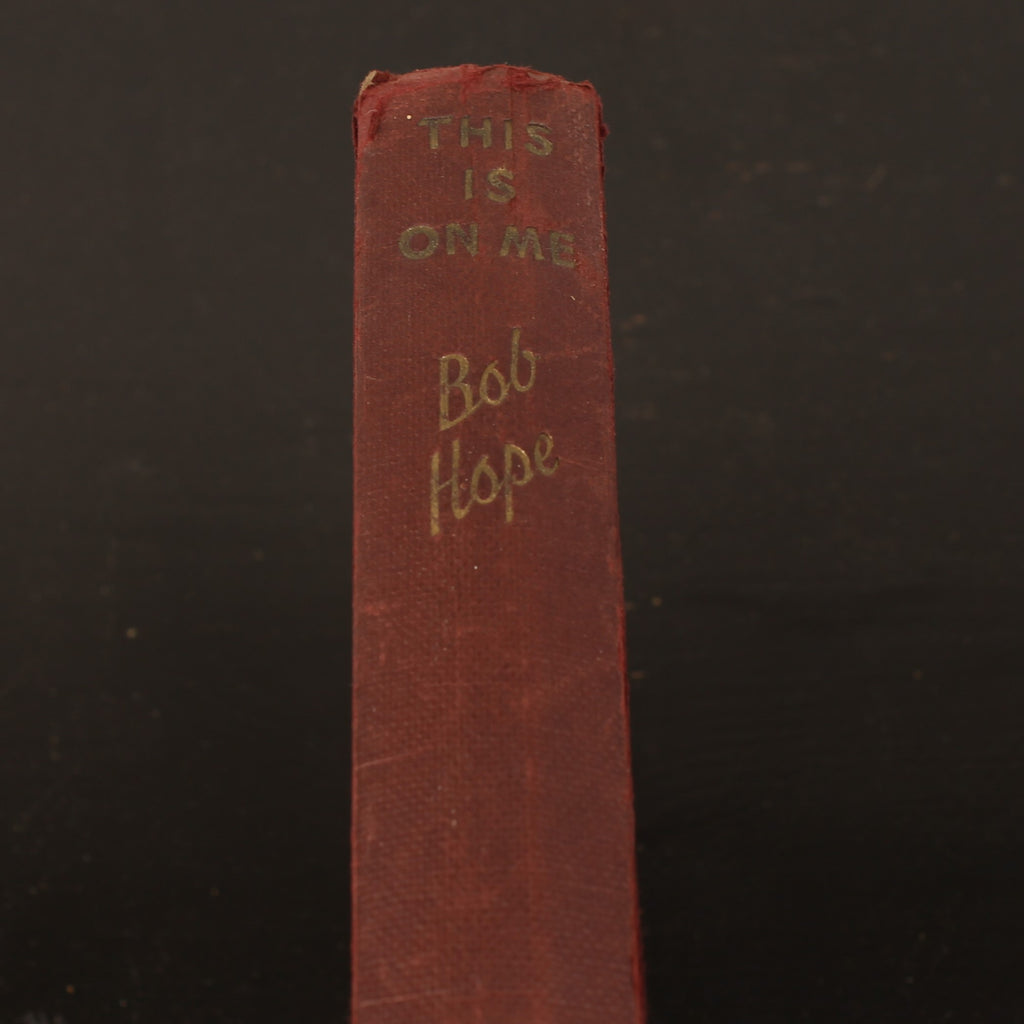 Bob Hope Boek ‘This Is On Me’ (1954) – RAF Library Eindhoven / NAAFI Provenance