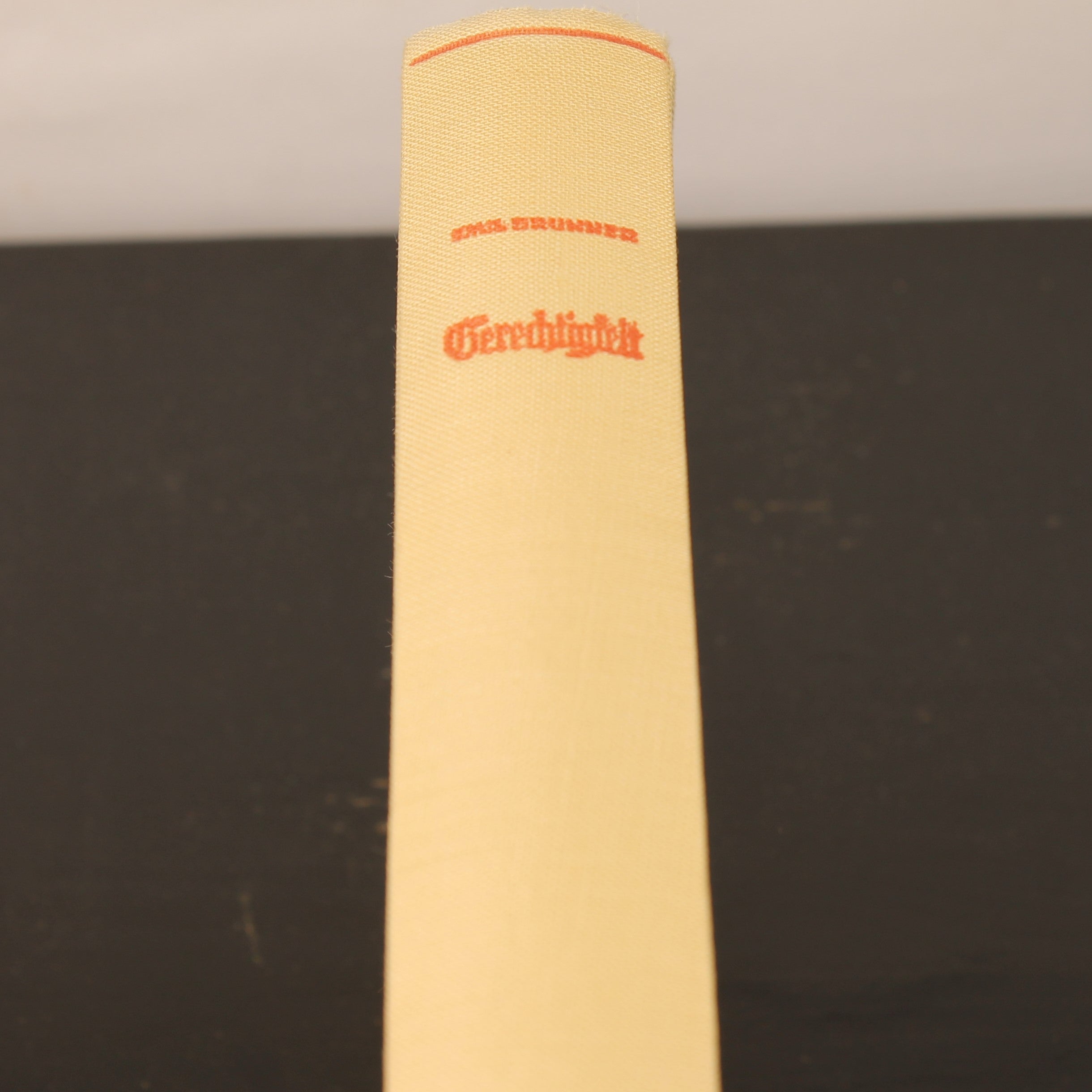 Gerechtigkeit (1943) - Emil Brunner - Zwitserse WOII Uitgave met Stofomslag