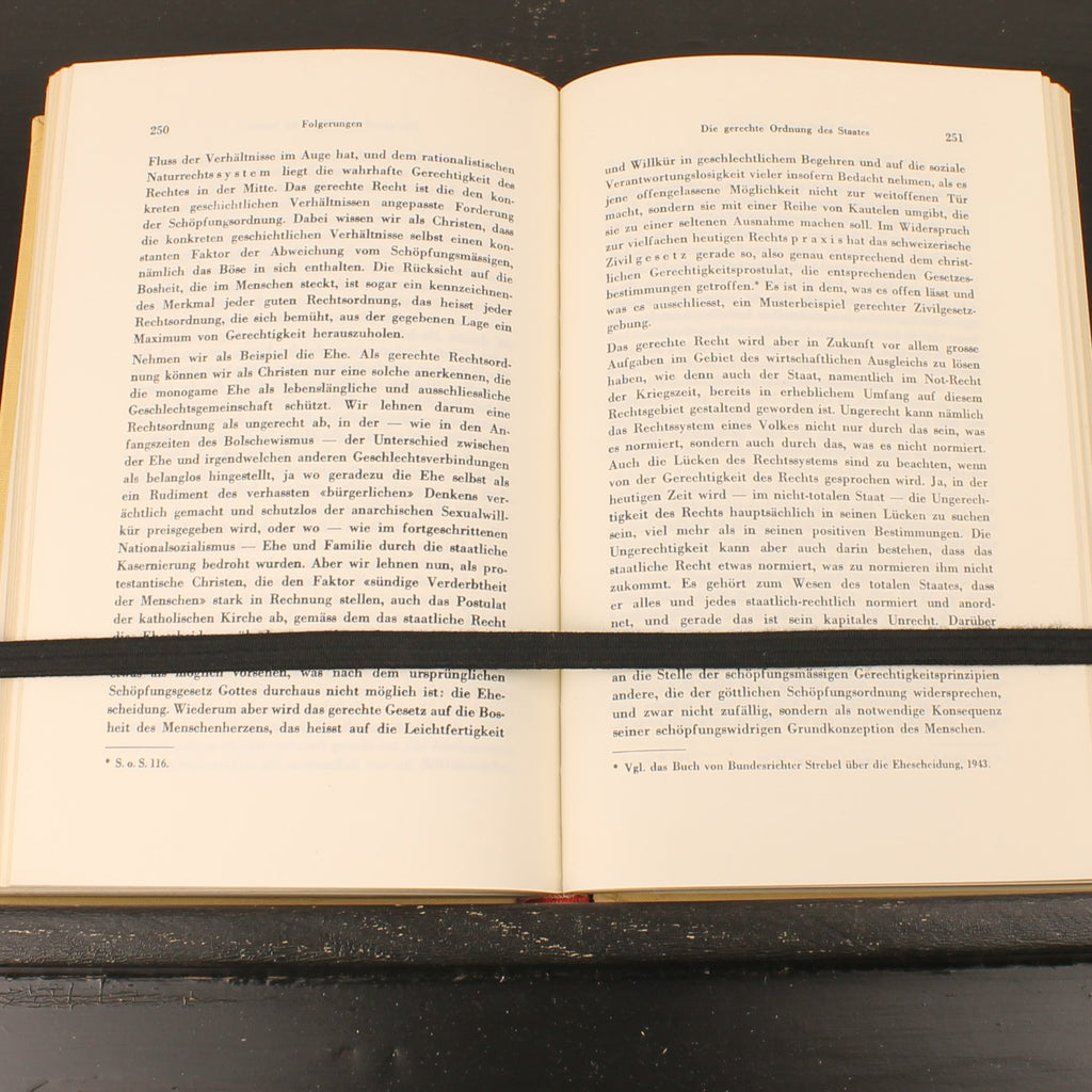 Gerechtigkeit (1943) - Emil Brunner - Zwitserse WOII Uitgave met Stofomslag