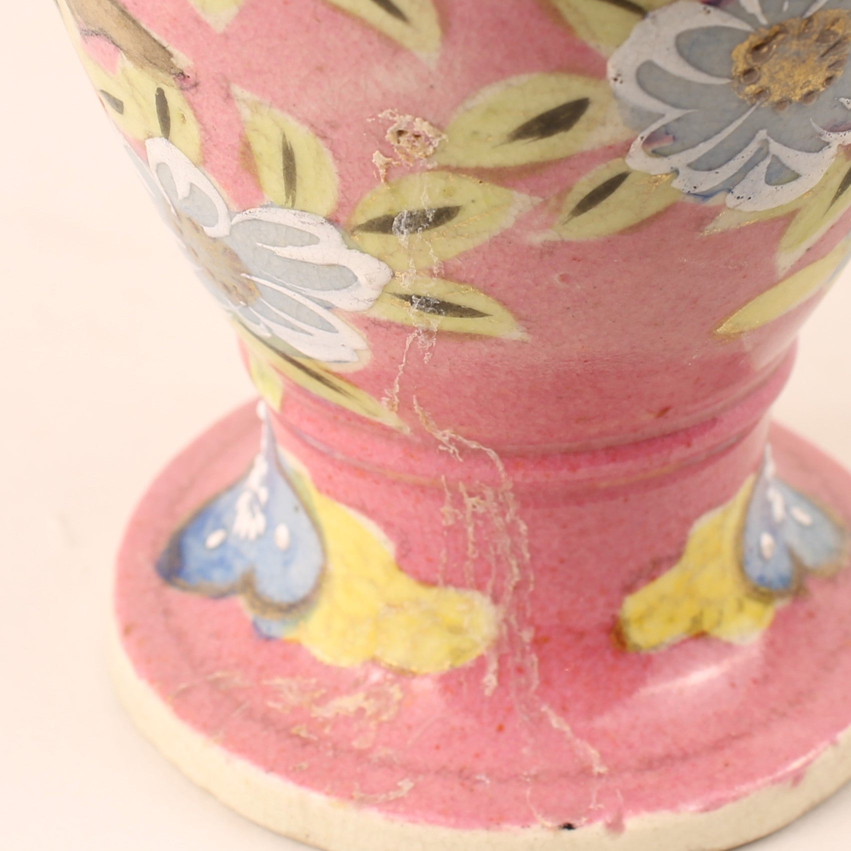 Japanese Satsuma Style Vase – Hand-painted Samurai Decor – Moriage – Large 32 cm