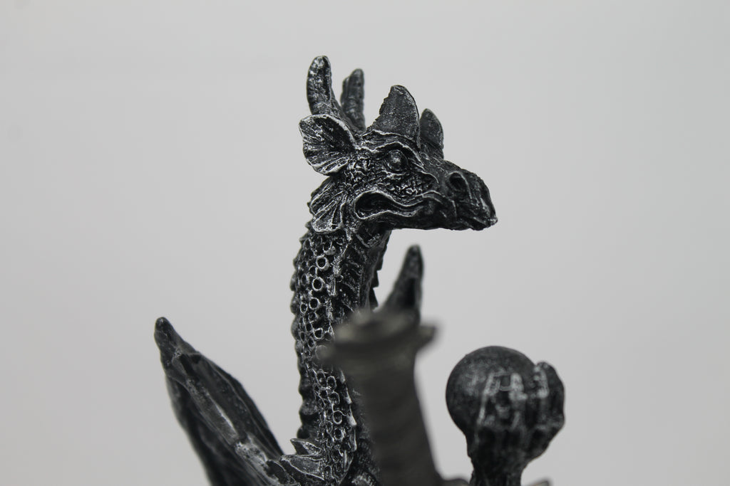 Dragon with sword | Resin figurine with metal letter opener