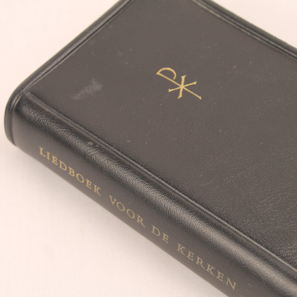 Liedboek voor de Kerken 1973 – Zwart kunstleren band met goudopdruk