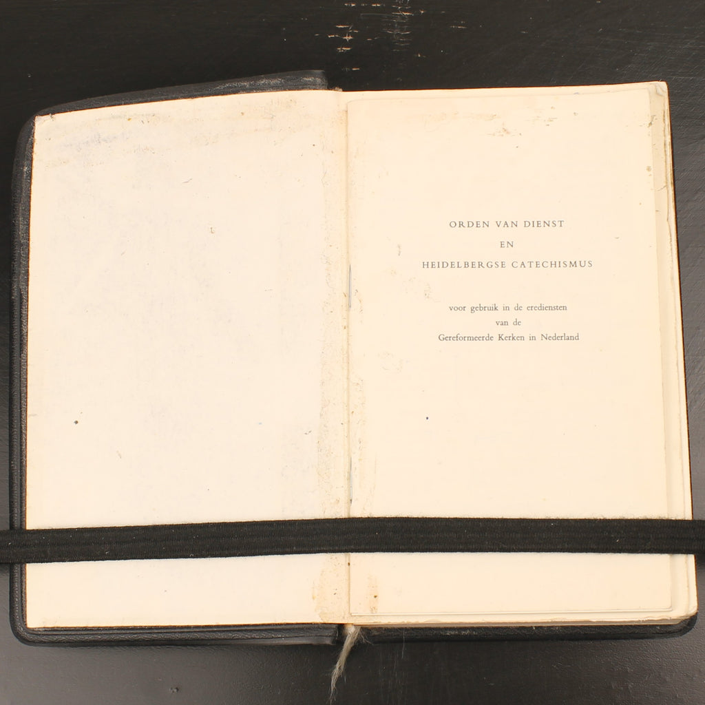 Liedboek voor de Kerken 1973 – Zwart kunstleren band met goudopdruk