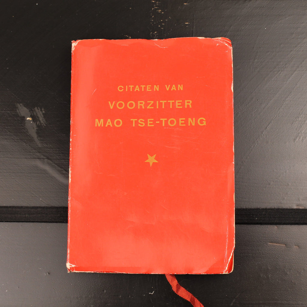 Citaten van Voorzitter Mao Tse-Toeng – Rode Boekje – Belgische Editie – Jaren 60/70
