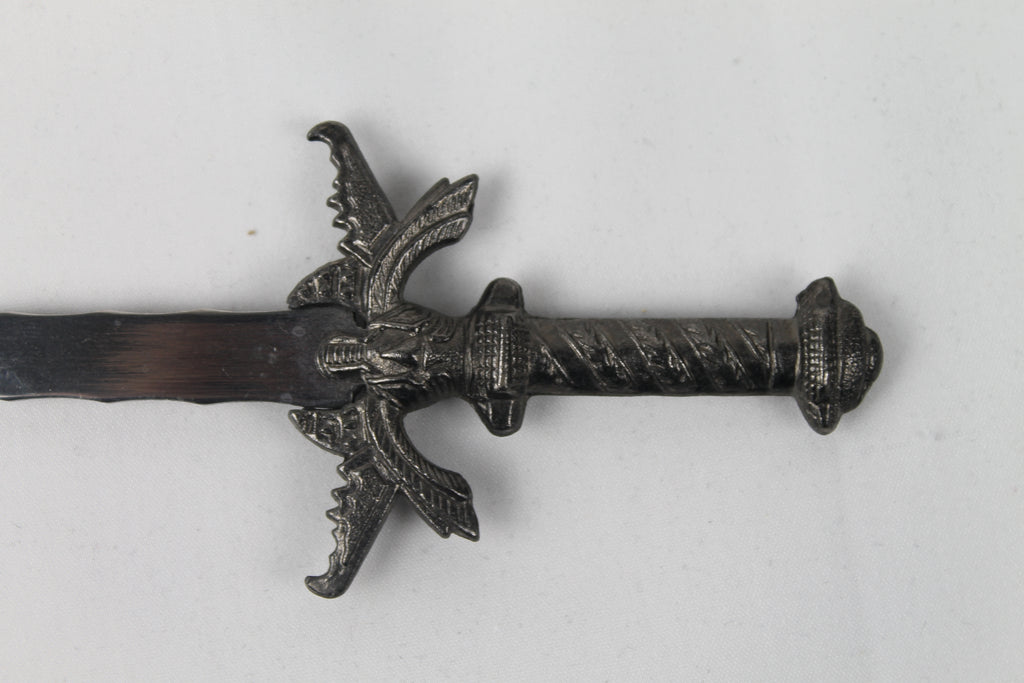 Dragon with sword | Resin figurine with metal letter opener