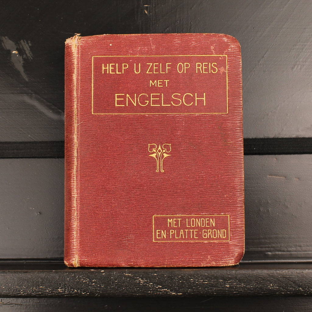 Help U Zelf op Reis met Engelsch – Antieke Londen Reisgids ca. 1912 Den Haag
