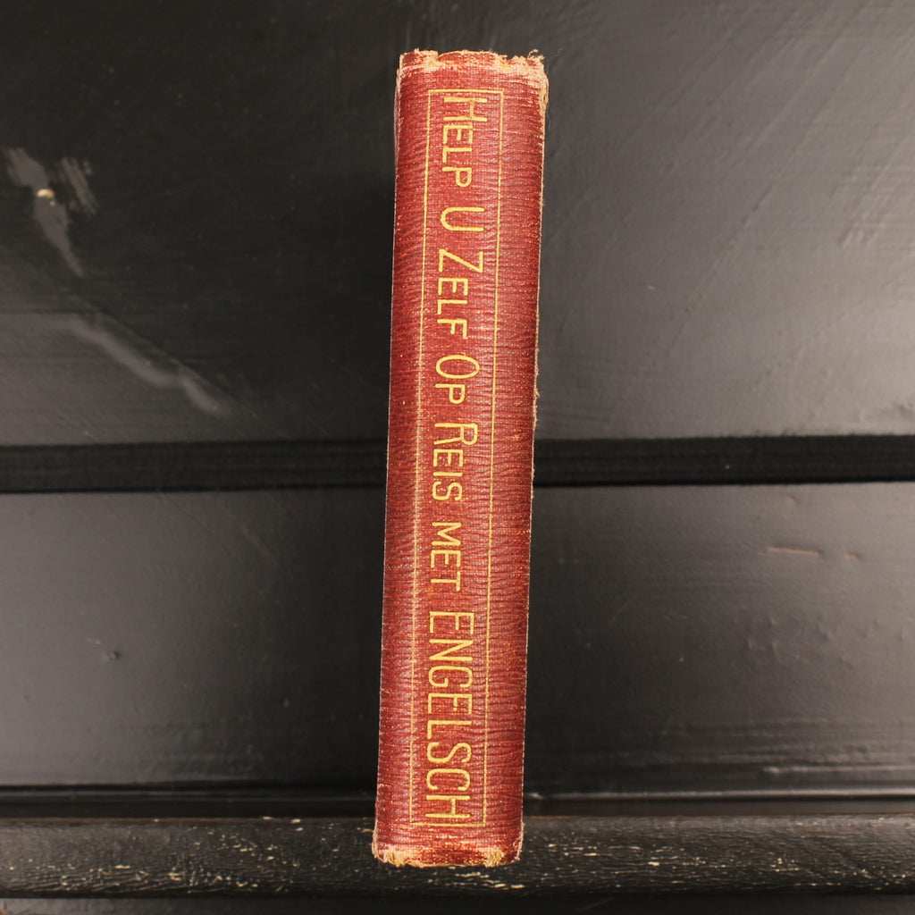 Help U Zelf op Reis met Engelsch – Antieke Londen Reisgids ca. 1912 Den Haag