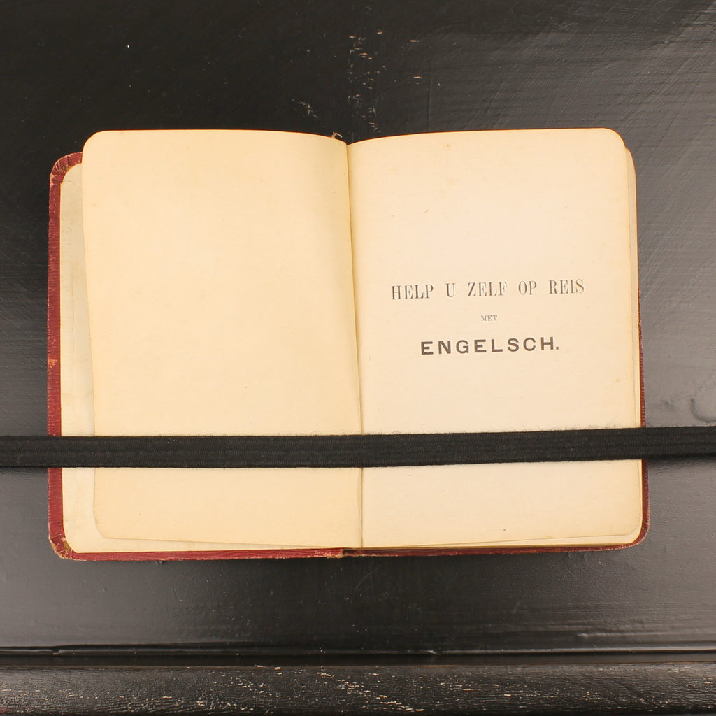 Help U Zelf op Reis met Engelsch – Antieke Londen Reisgids ca. 1912 Den Haag