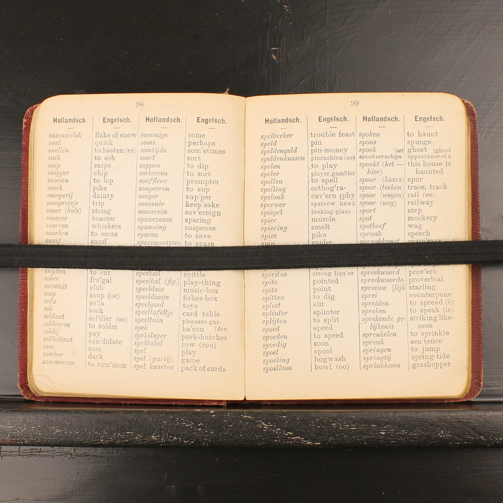 Help U Zelf op Reis met Engelsch – Antieke Londen Reisgids ca. 1912 Den Haag