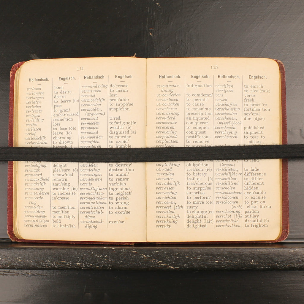 Help U Zelf op Reis met Engelsch – Antieke Londen Reisgids ca. 1912 Den Haag