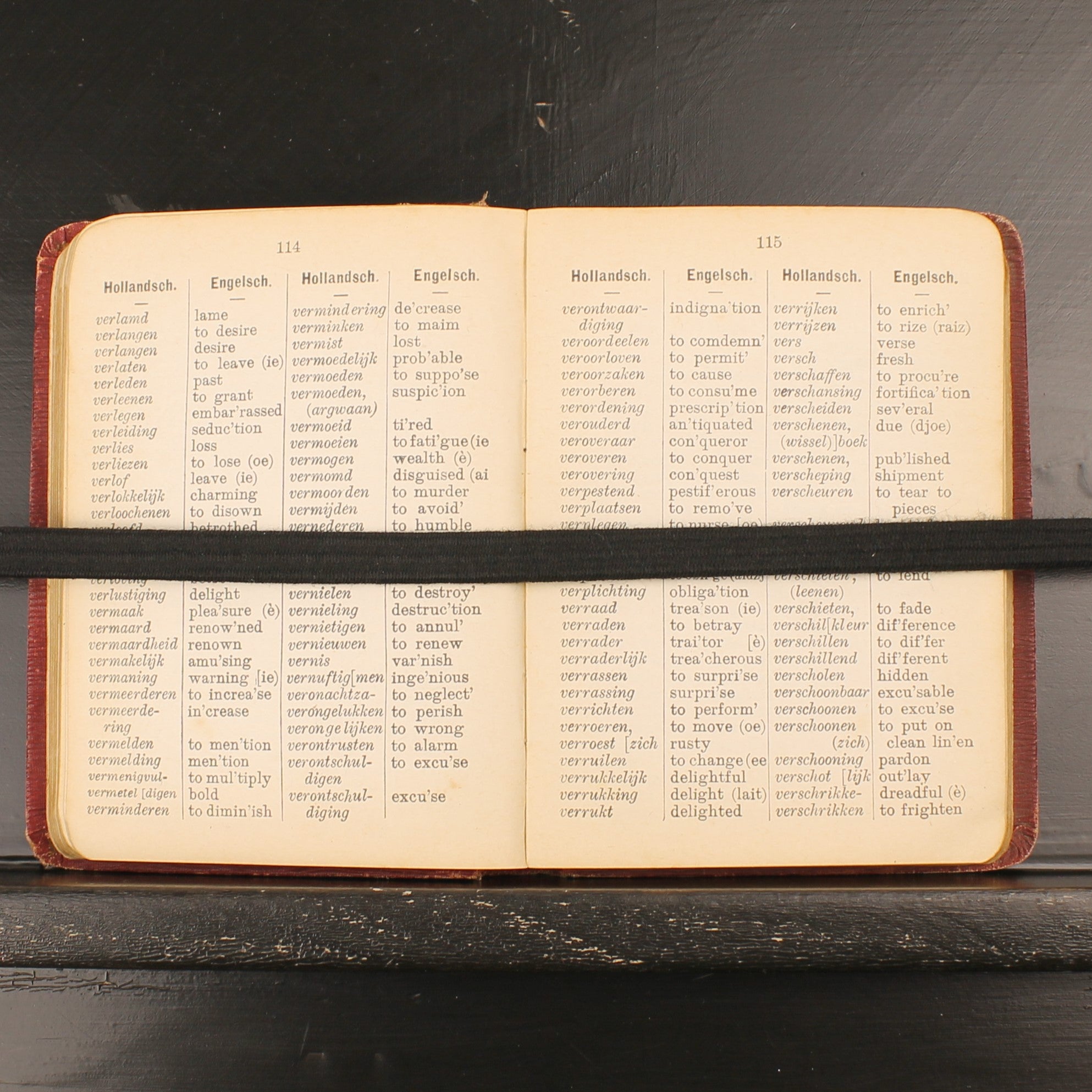 Help U Zelf op Reis met Engelsch – Antieke Londen Reisgids ca. 1912 Den Haag